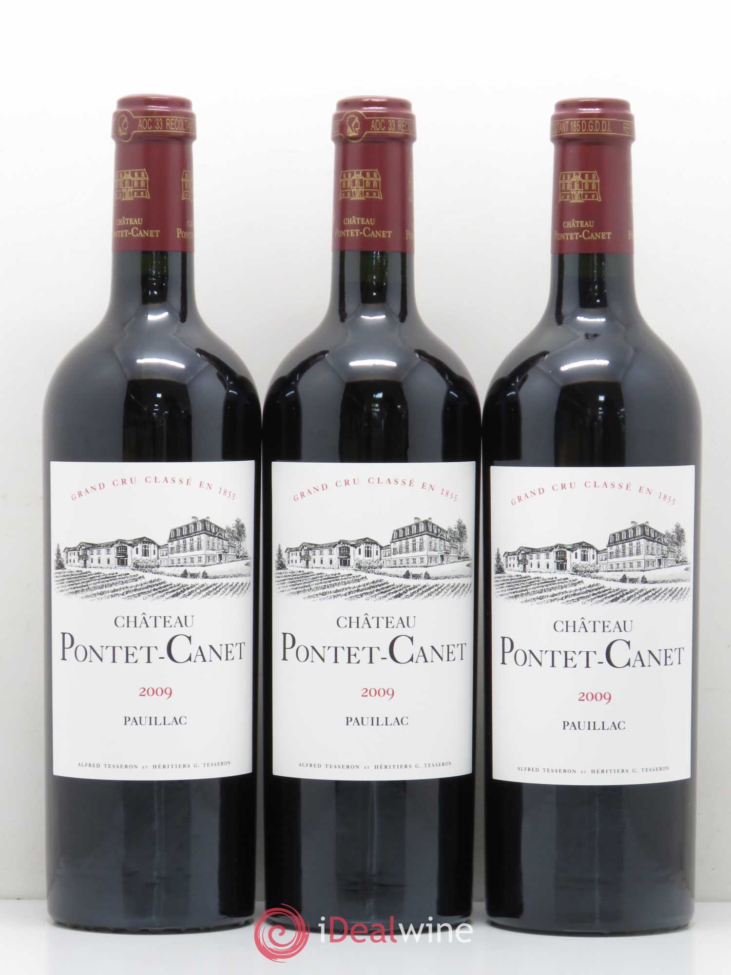 Château Pontet Canet 5ème Grand Cru Classé 2009 - Lot de 12 bouteilles - 7