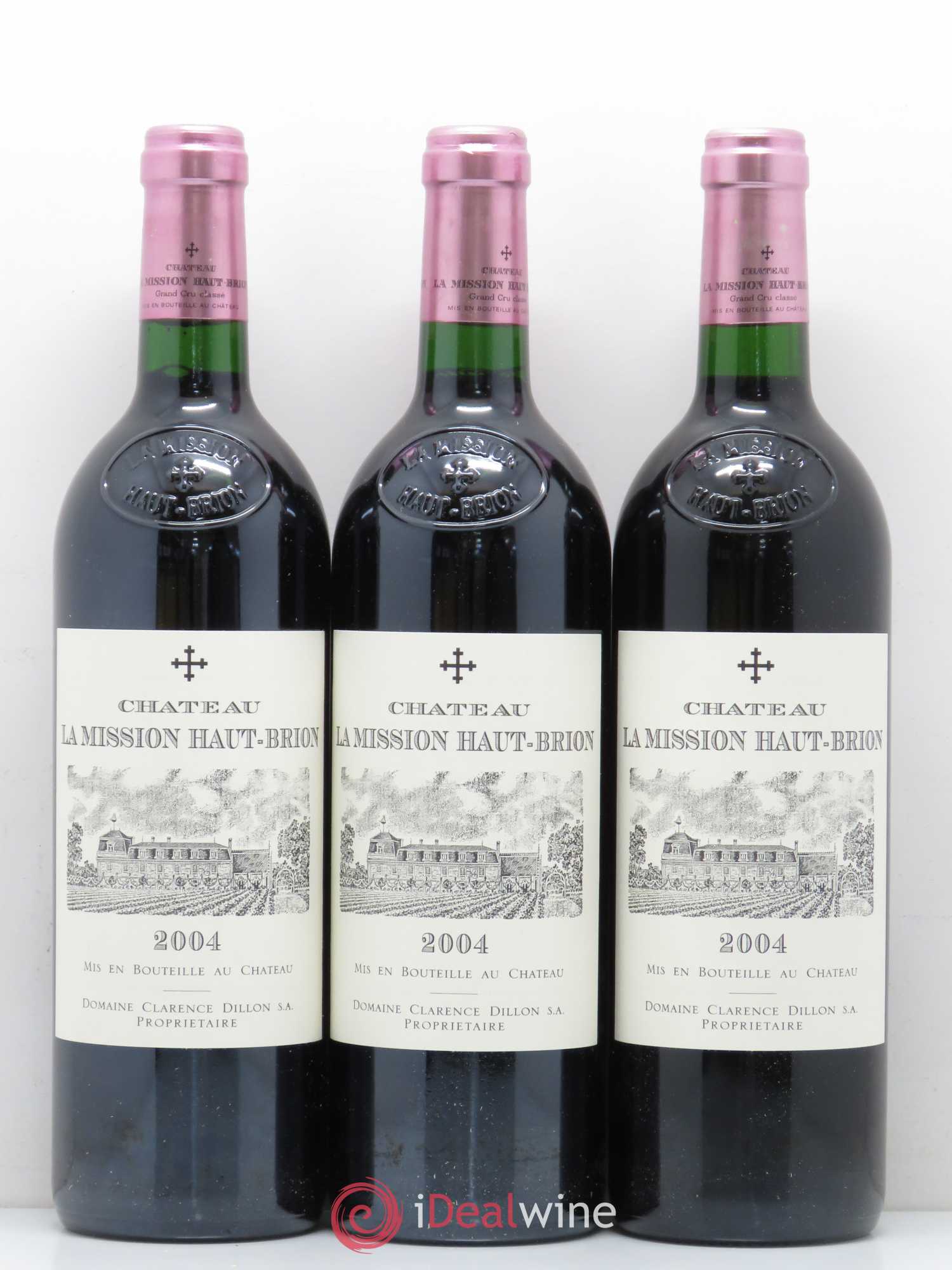 Château la Mission Haut-Brion Cru Classé de Graves 2004 - Lot de 6 bouteilles - 2