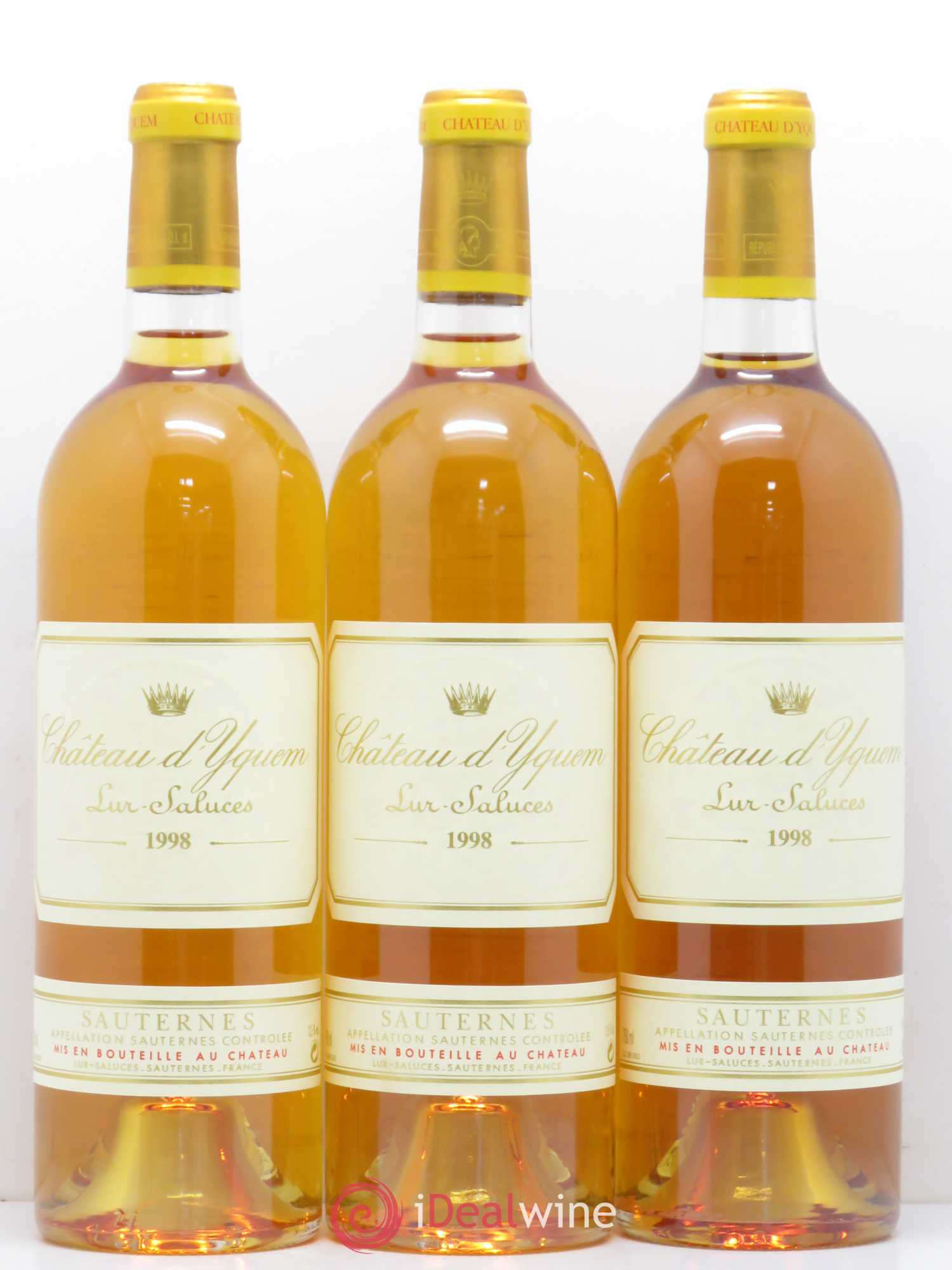 Château d' Yquem 1er Cru Classé Supérieur 1998 - Lotto di 6 bottiglie - 2
