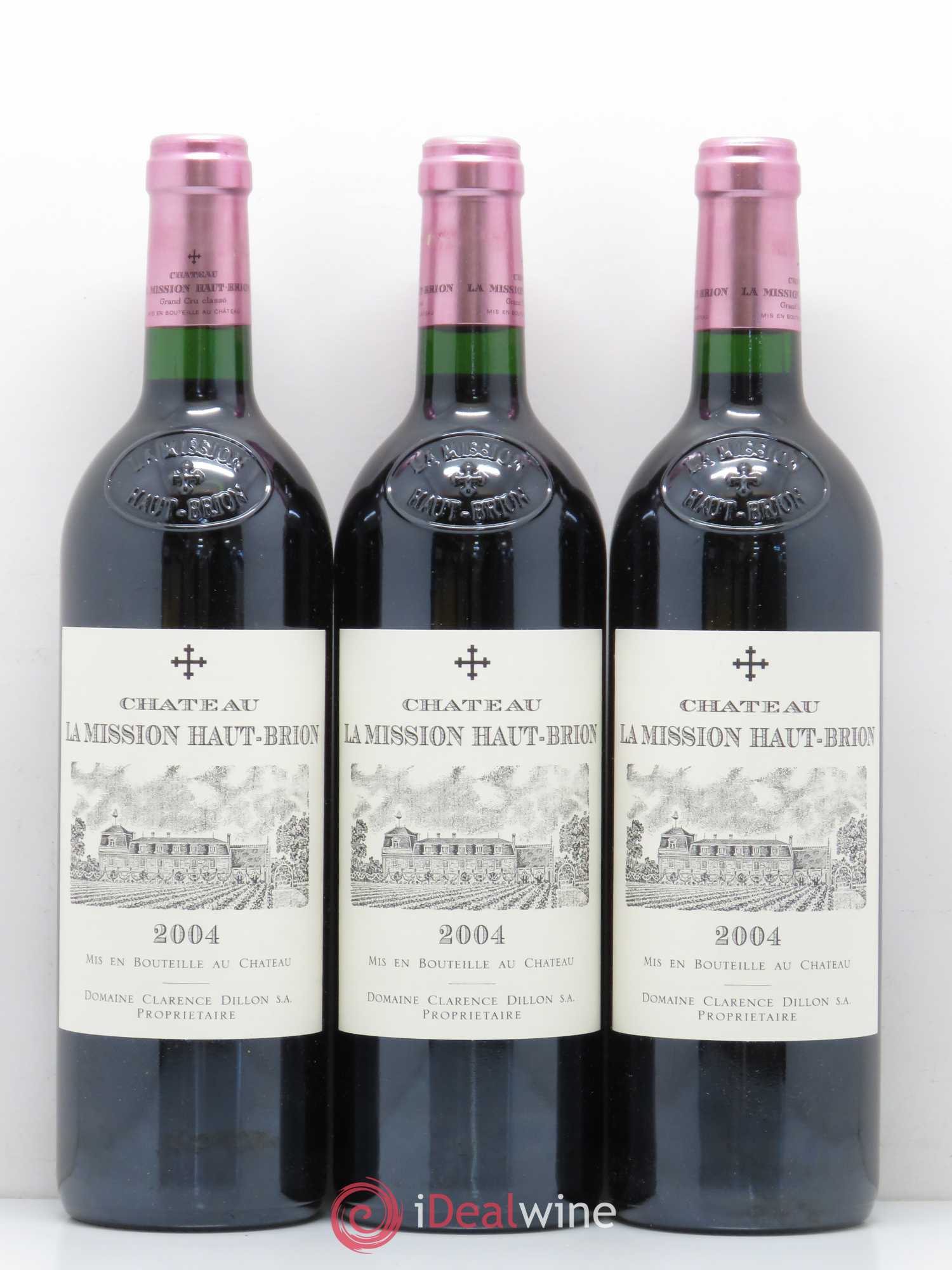 Château la Mission Haut-Brion Cru Classé de Graves 2004 - Lot de 6 bouteilles - 1