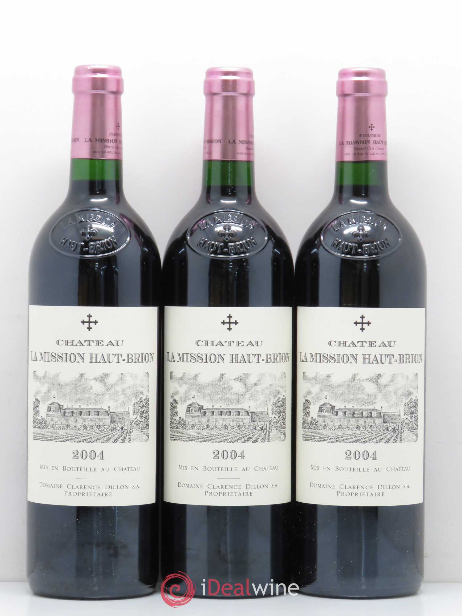 Château la Mission Haut-Brion Cru Classé de Graves 2004 - Lot de 6 bouteilles - 2
