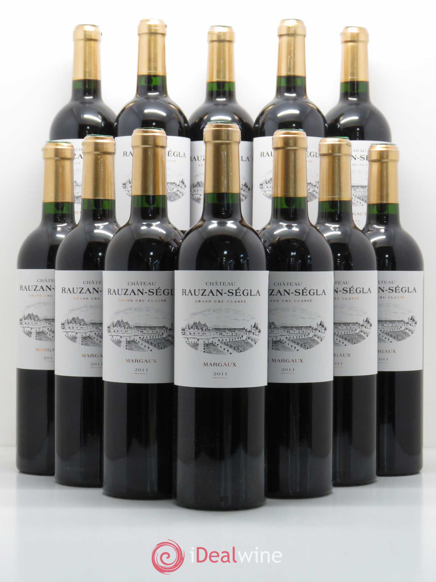 Château Rauzan Ségla Grand Cru Classé 2011 - Lot de 12 bouteilles - 0