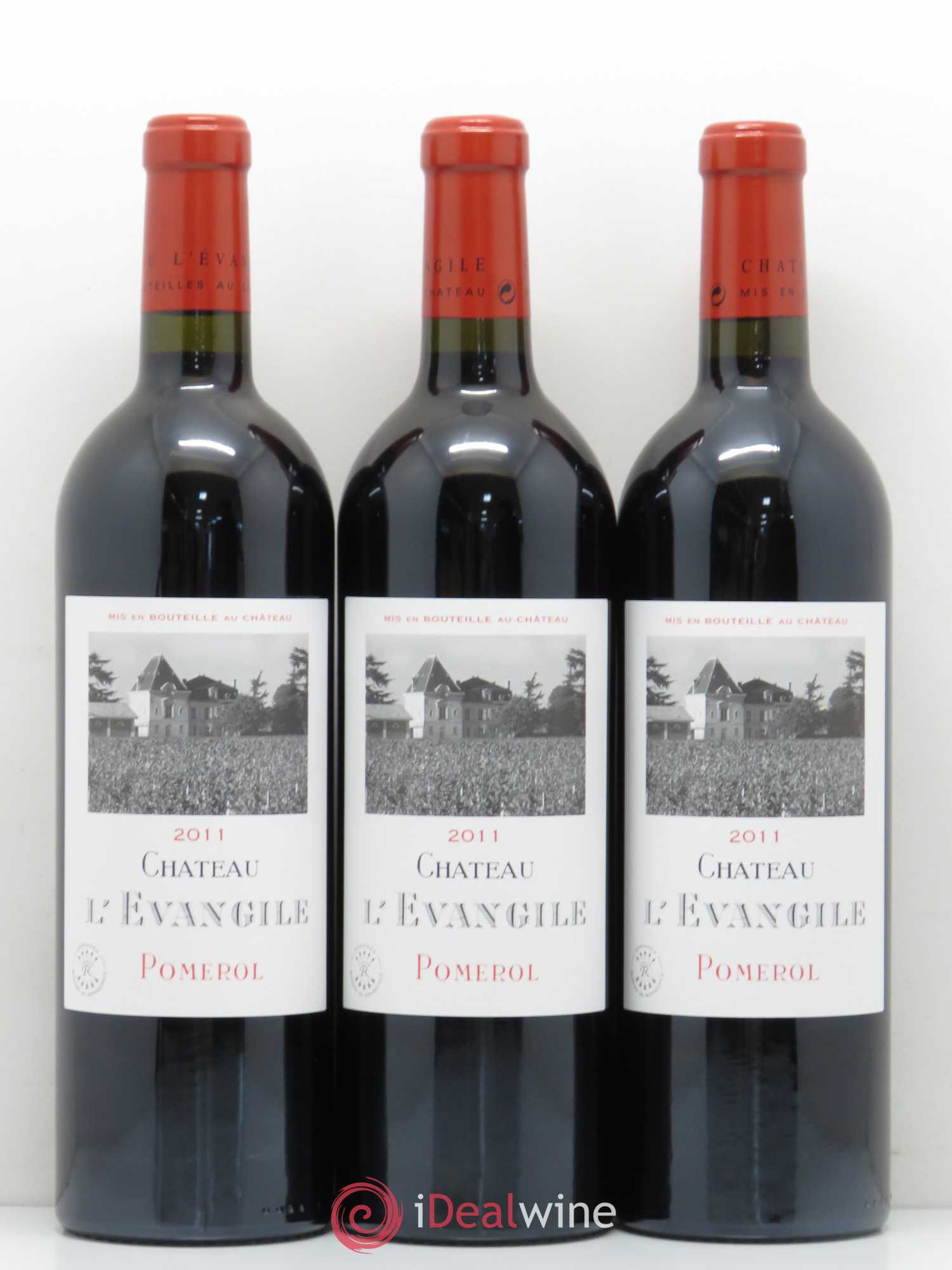 Château l' Évangile 2011 - Lot de 12 bouteilles - 2