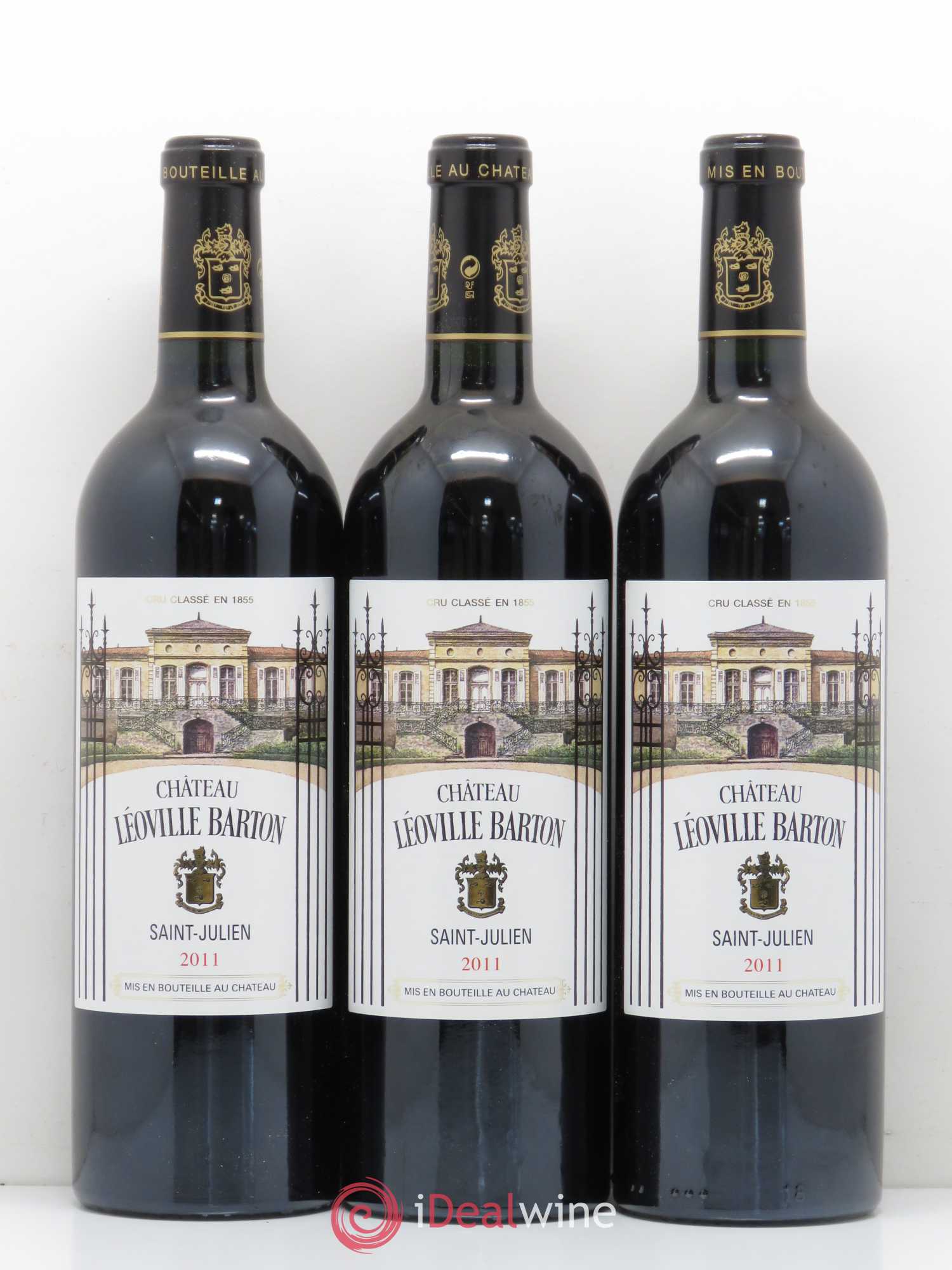 Château Léoville Barton 2ème Grand Cru Classé 2011 - Lot de 12 bouteilles - 1