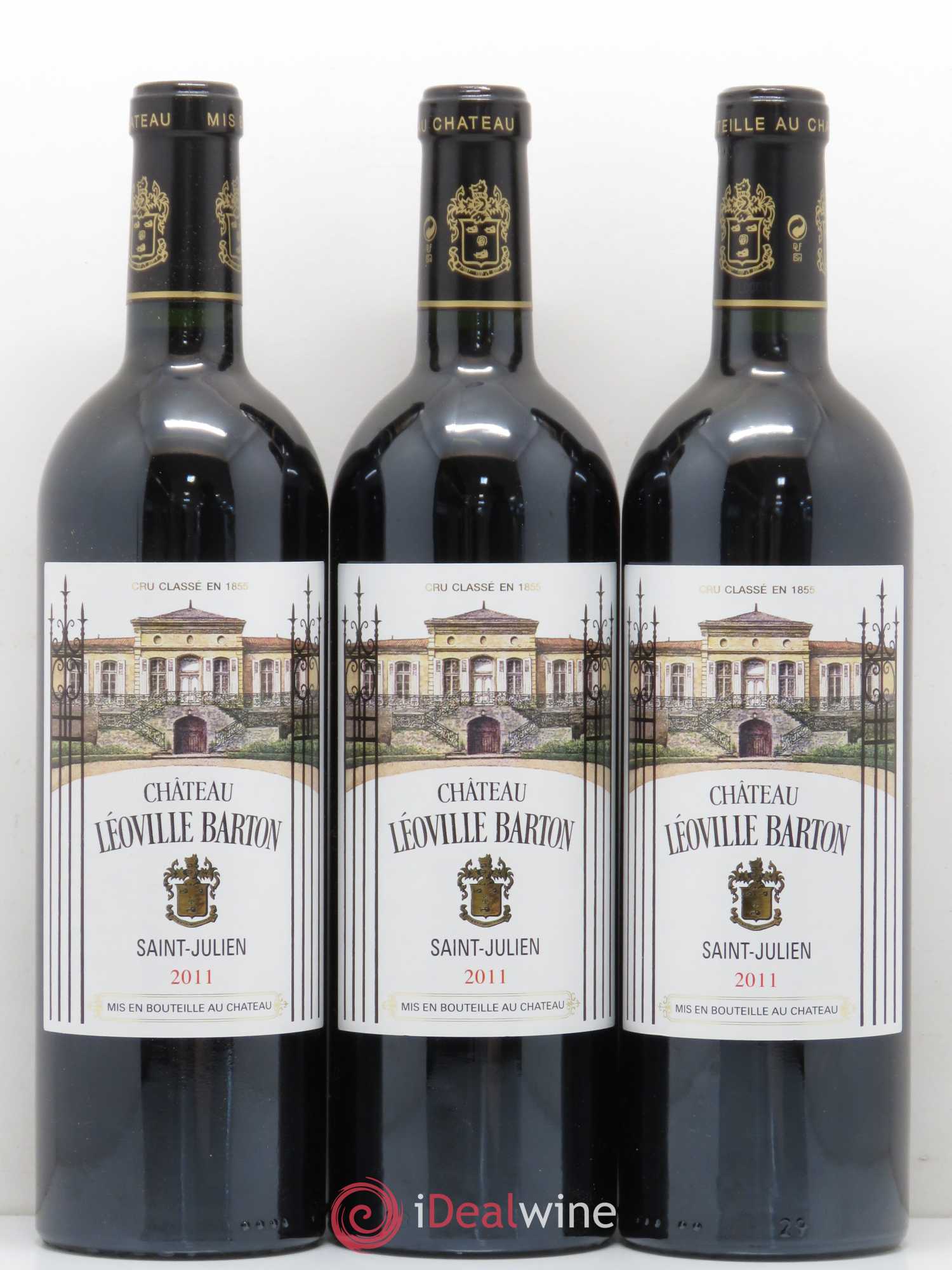 Château Léoville Barton 2ème Grand Cru Classé 2011 - Lot de 12 bouteilles - 2
