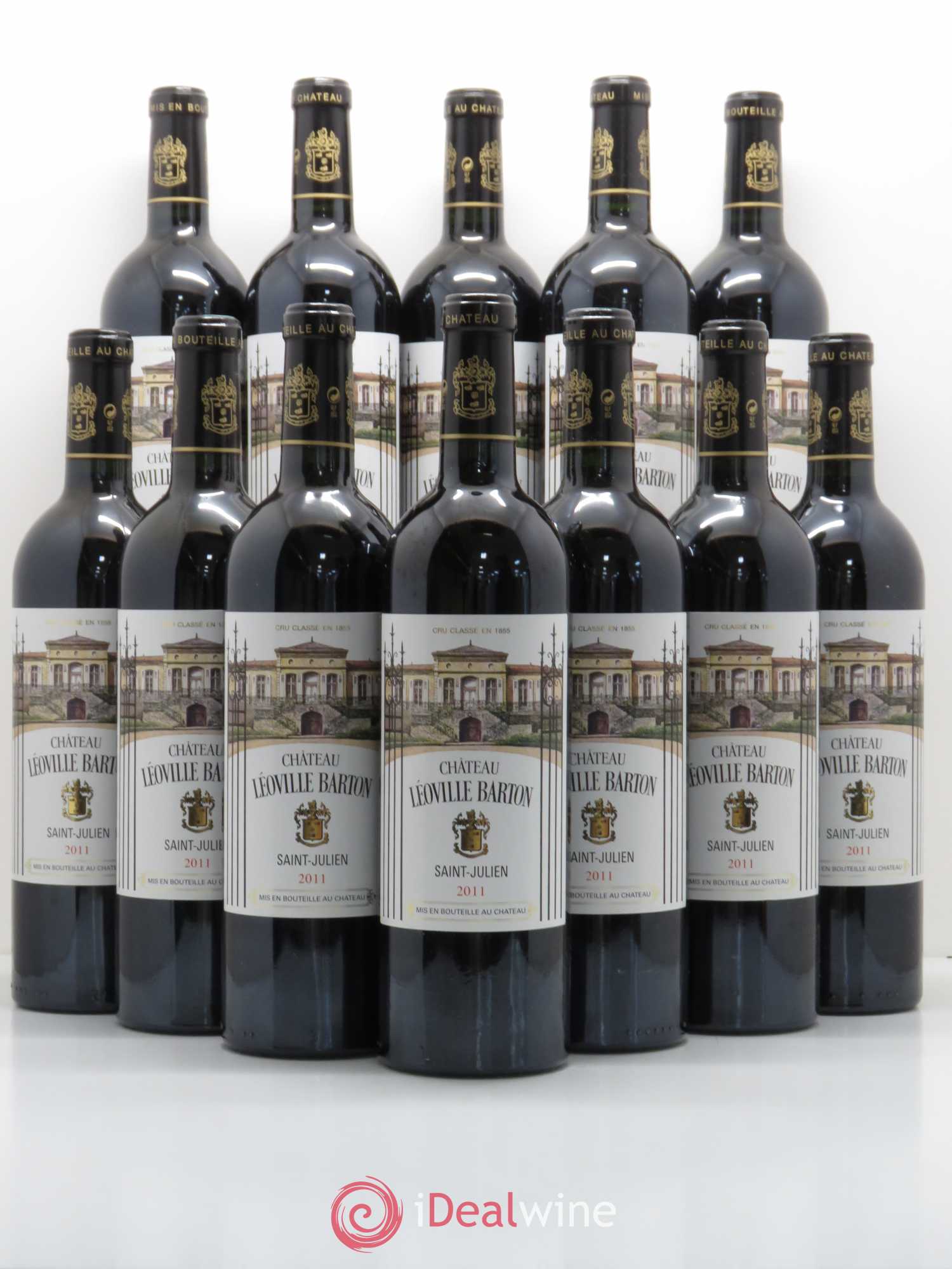 Château Léoville Barton 2ème Grand Cru Classé 2011 - Lot de 12 bouteilles - 0