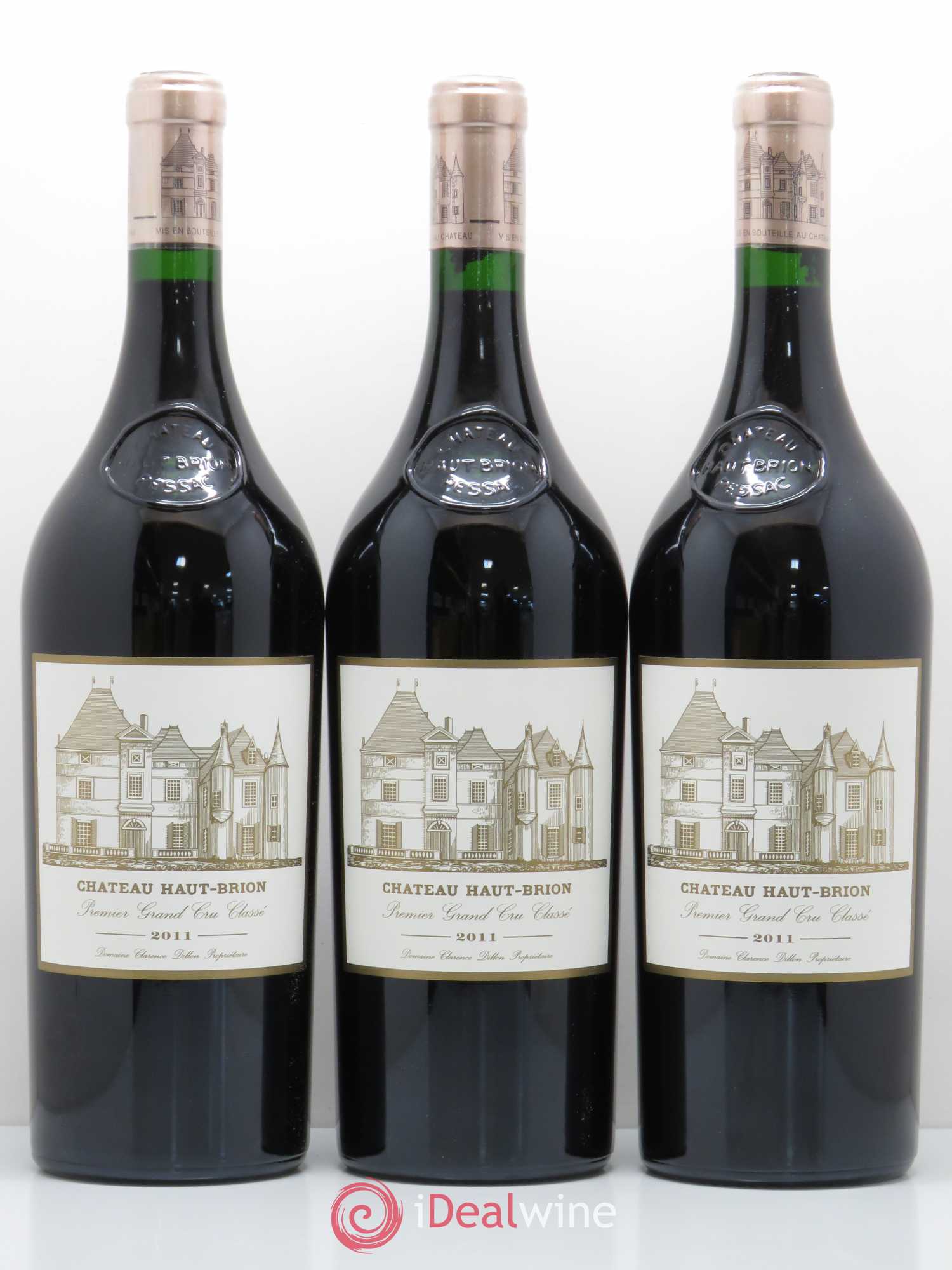 Château Haut Brion 1er Grand Cru Classé 2011 - Lot of 6 magnums - 1