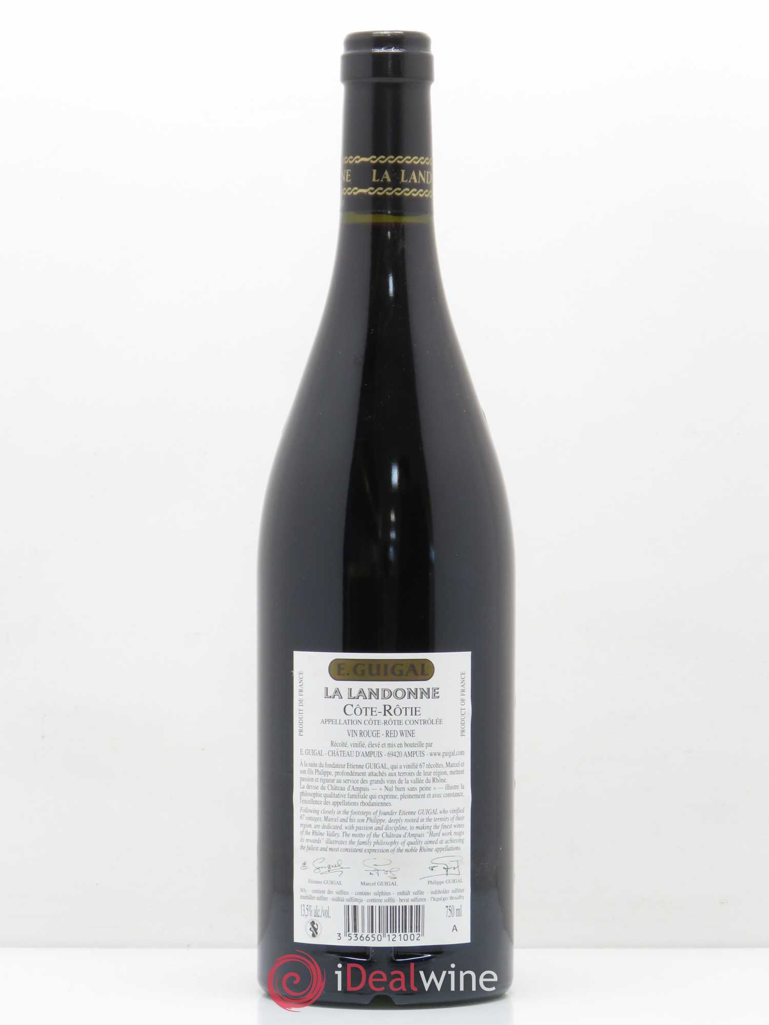 Côte-Rôtie La Landonne Guigal 2012 - Lot de 1 bouteille - 1