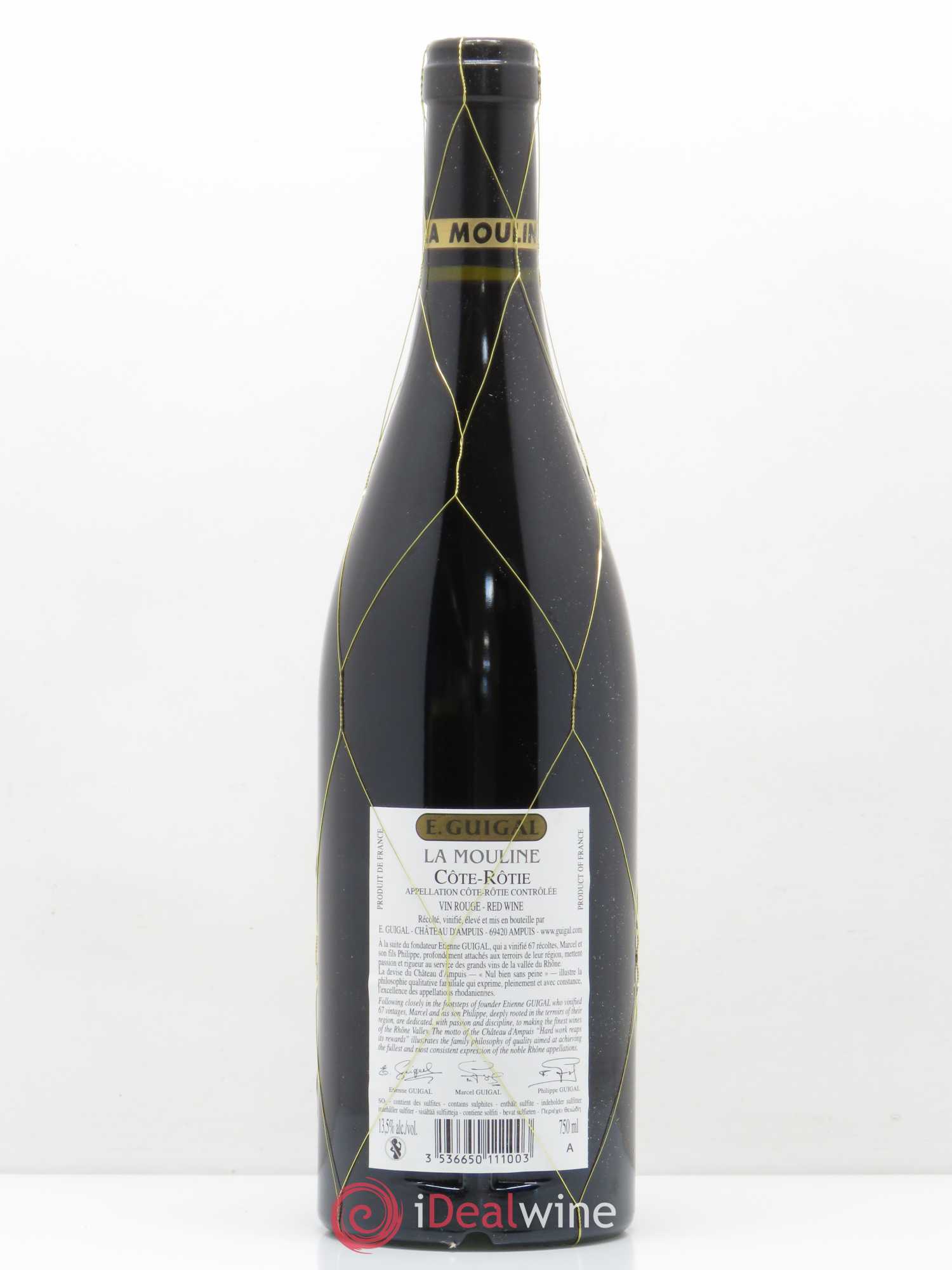 Côte-Rôtie La Mouline Guigal 2012 - Lot de 1 bouteille - 1