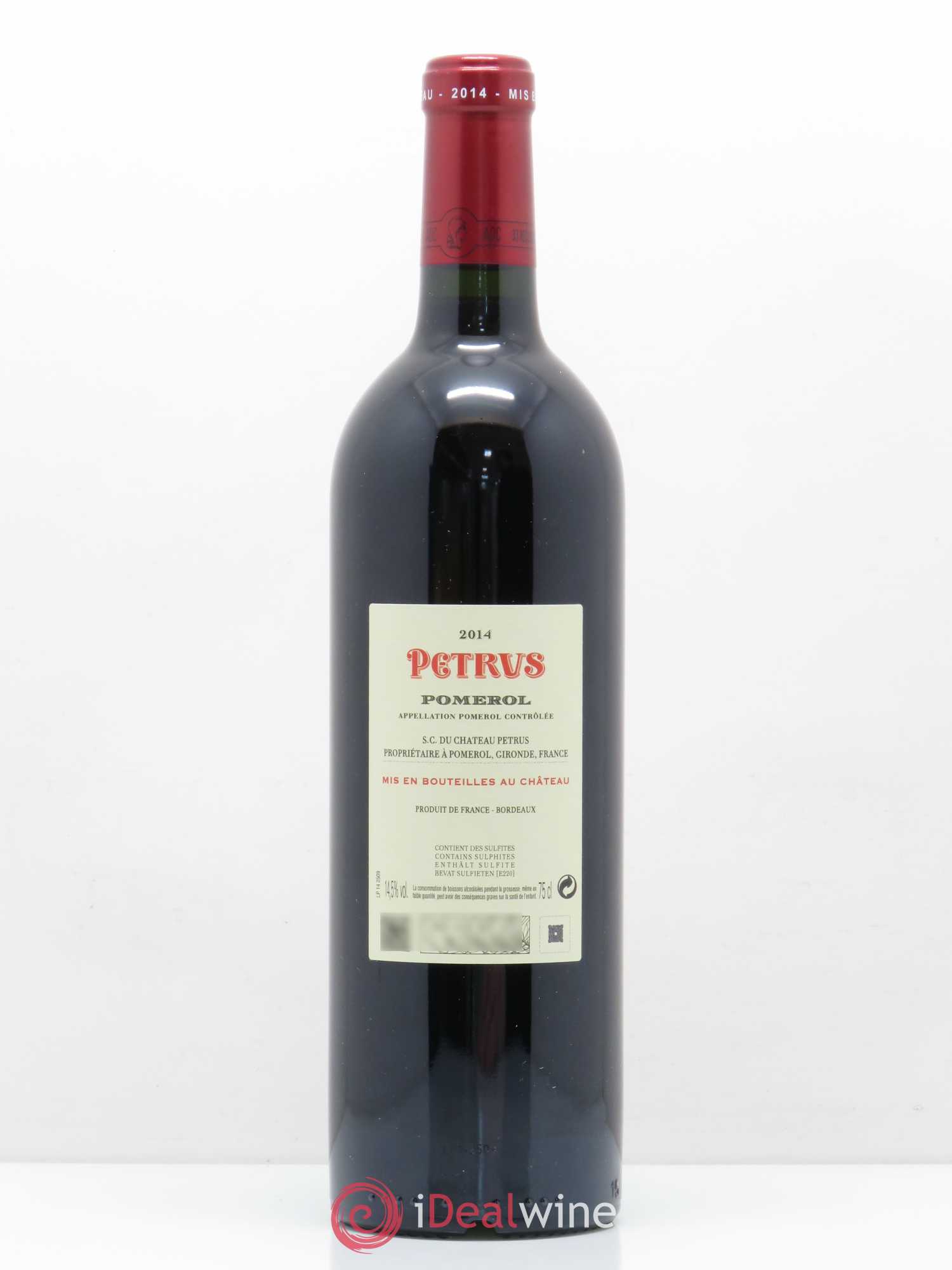 Petrus 2014 - Lot de 1 bouteille - 1