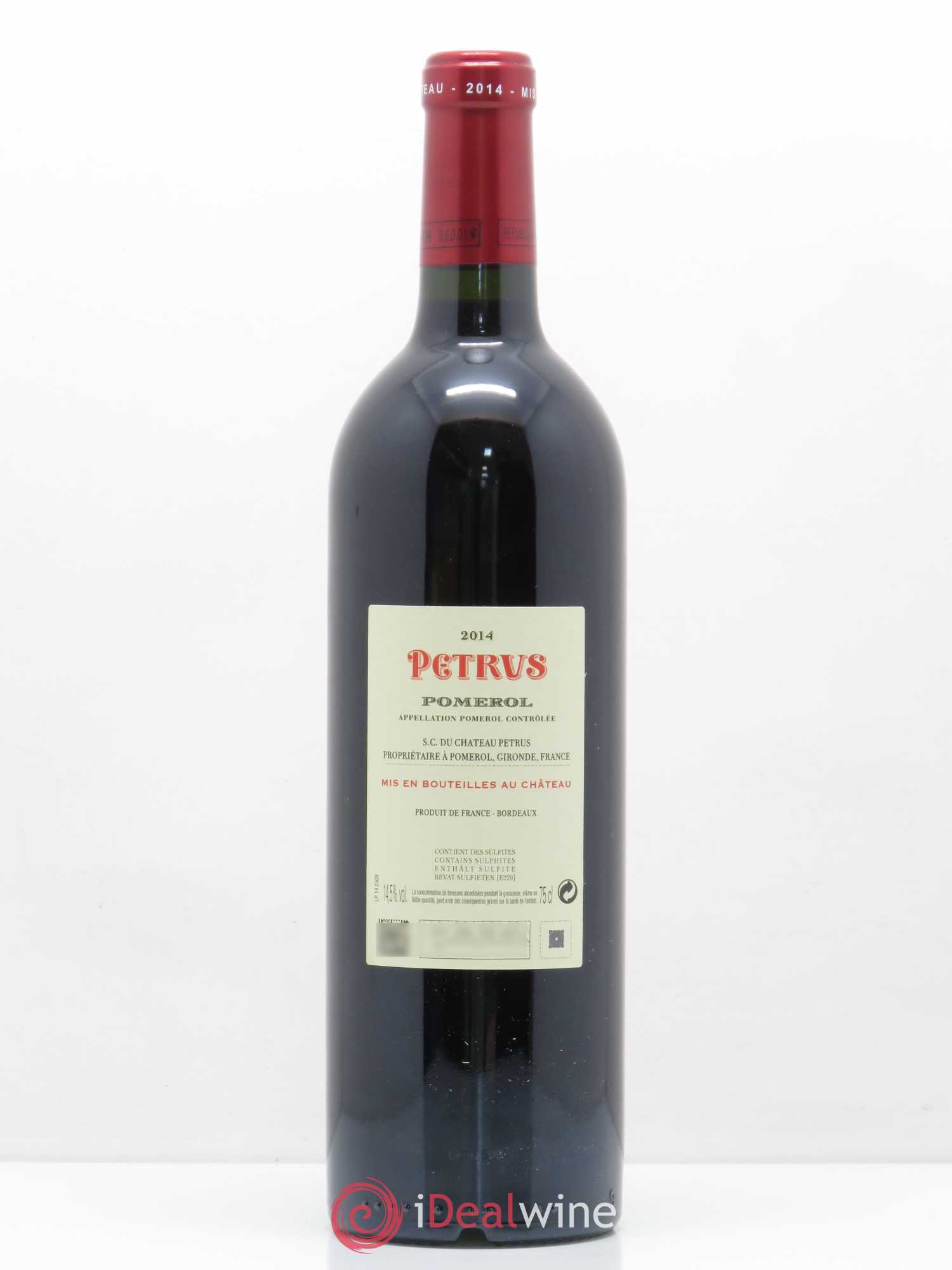 Petrus 2014 - Lot de 1 bouteille - 1