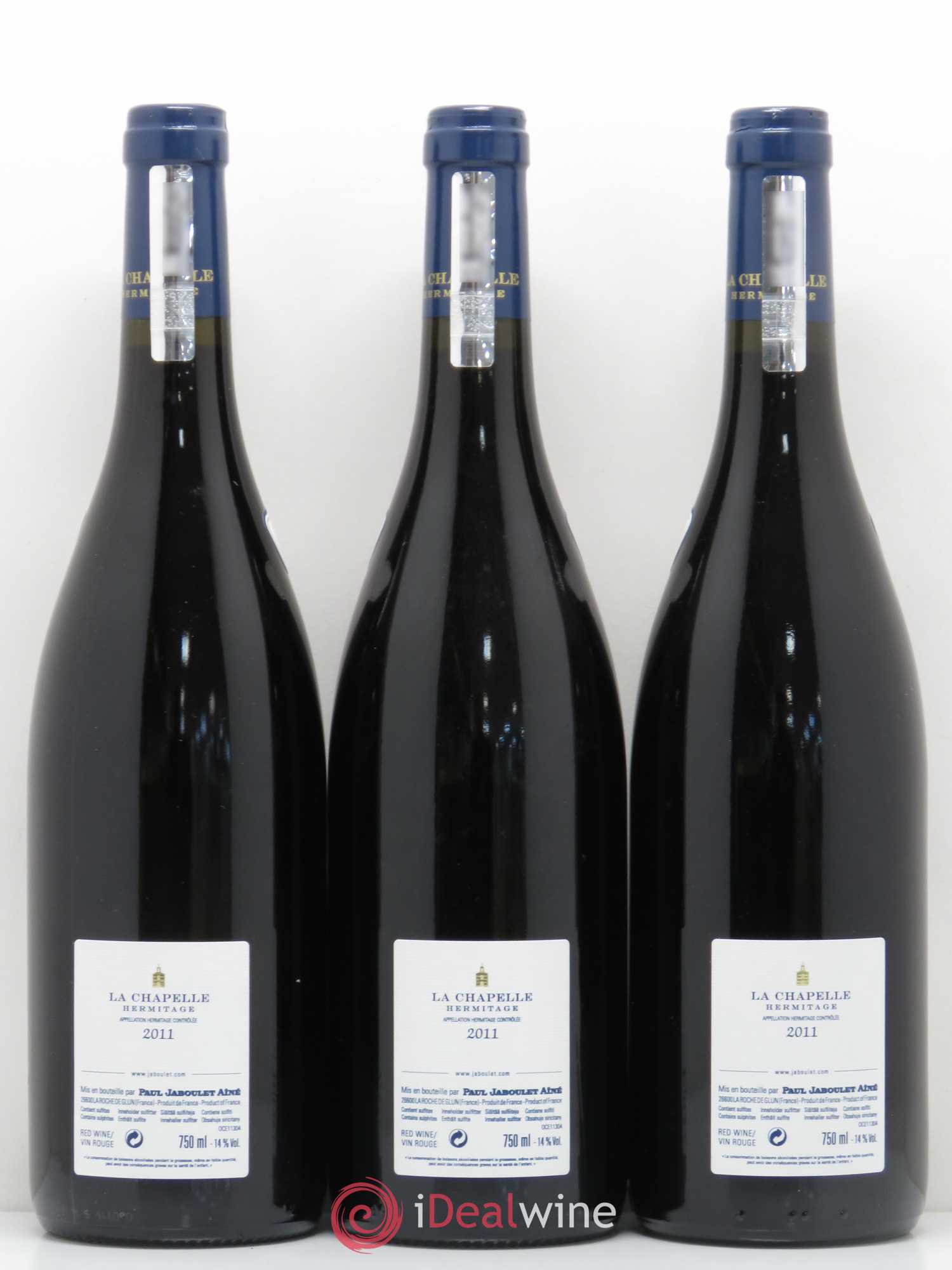 Hermitage La Chapelle Paul Jaboulet Ainé 2011 - Lot de 6 bouteilles - 2