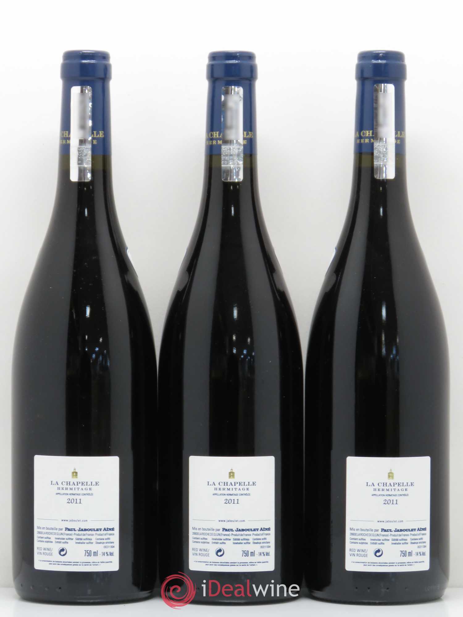 Hermitage La Chapelle Paul Jaboulet Ainé 2011 - Lot de 6 bouteilles - 4