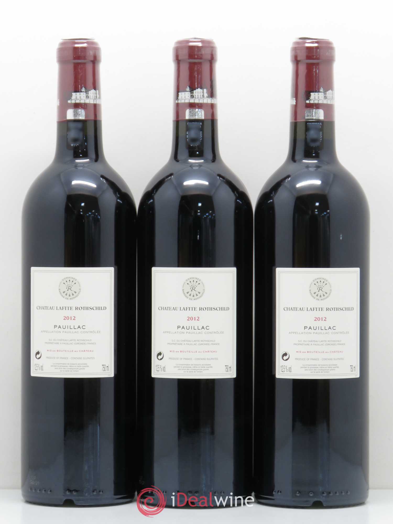 Château Lafite Rothschild 1er Grand Cru Classé 2012 - Lot de 6 bouteilles - 4
