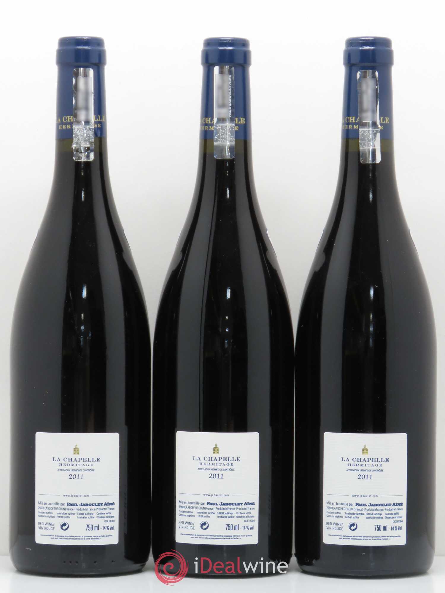 Hermitage La Chapelle Paul Jaboulet Ainé 2011 - Lot de 6 bouteilles - 2