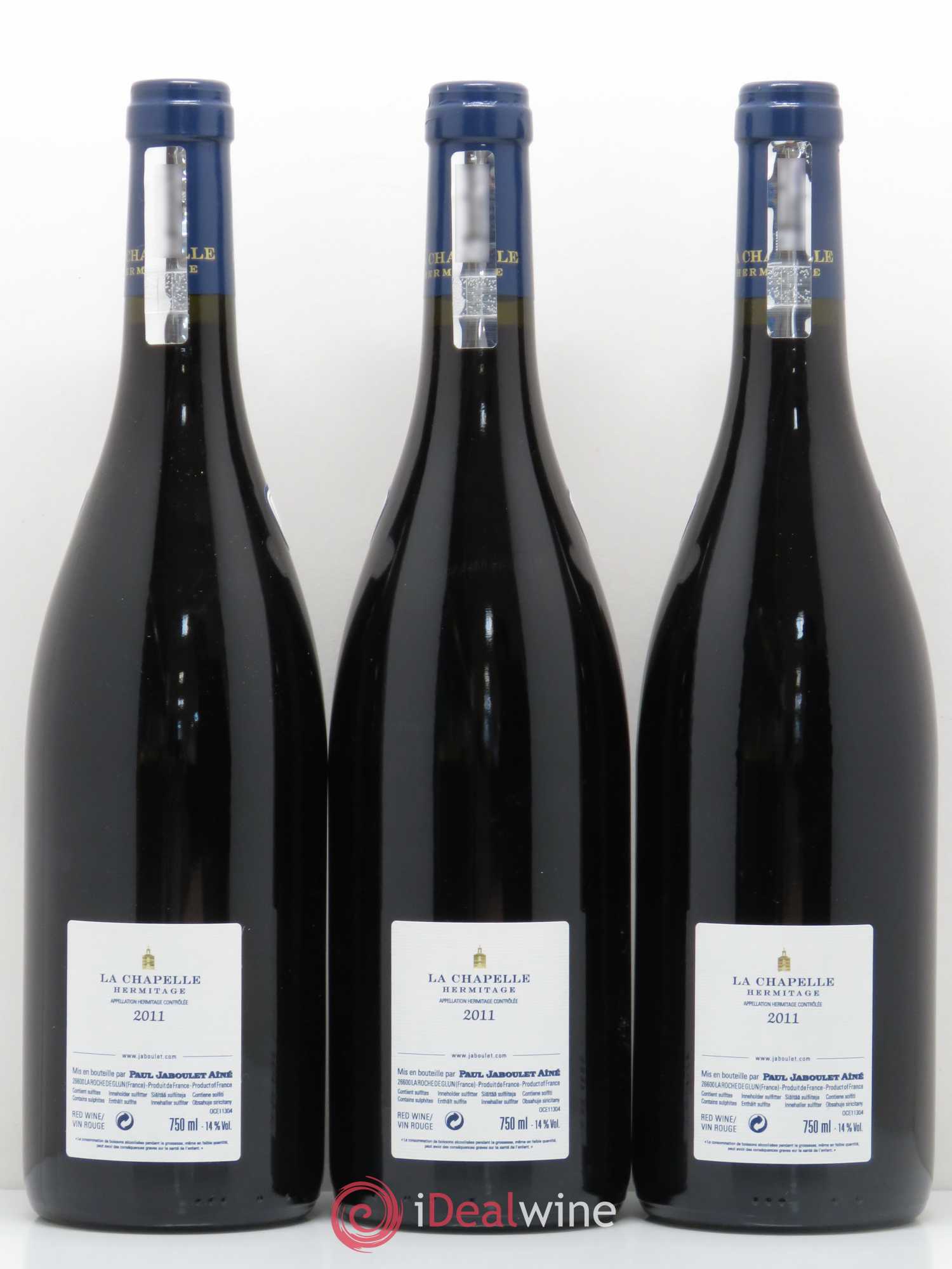 Hermitage La Chapelle Paul Jaboulet Ainé 2011 - Lot de 6 bouteilles - 4