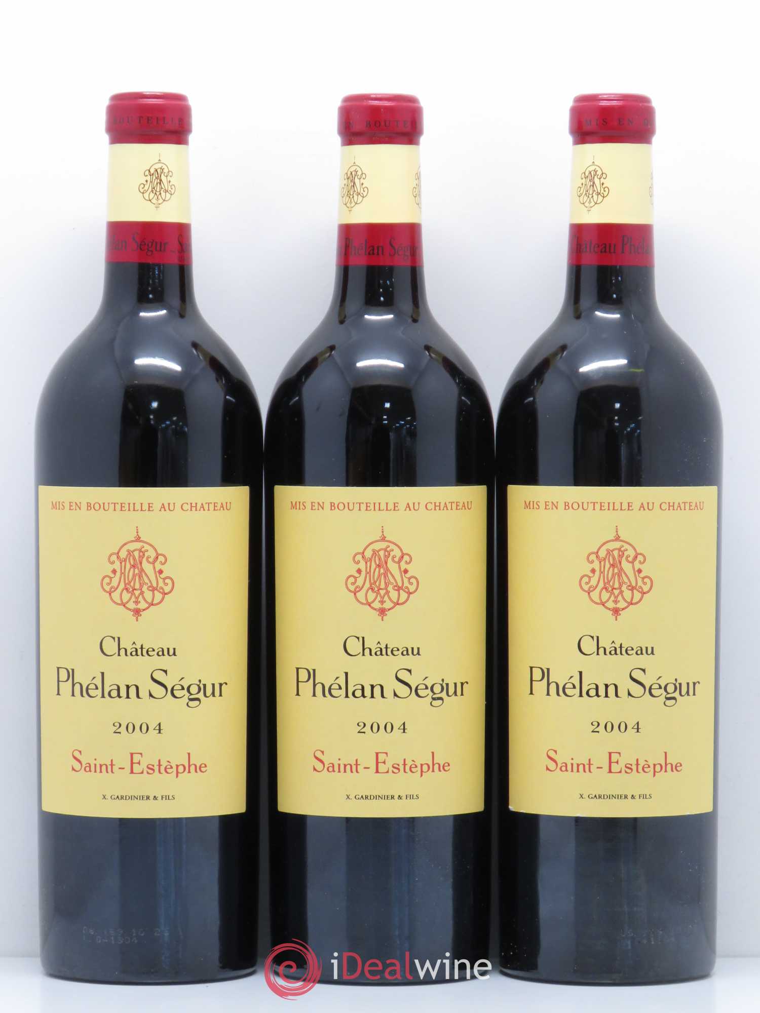 Château Phélan Ségur 2004 - Lot de 12 bouteilles - 3