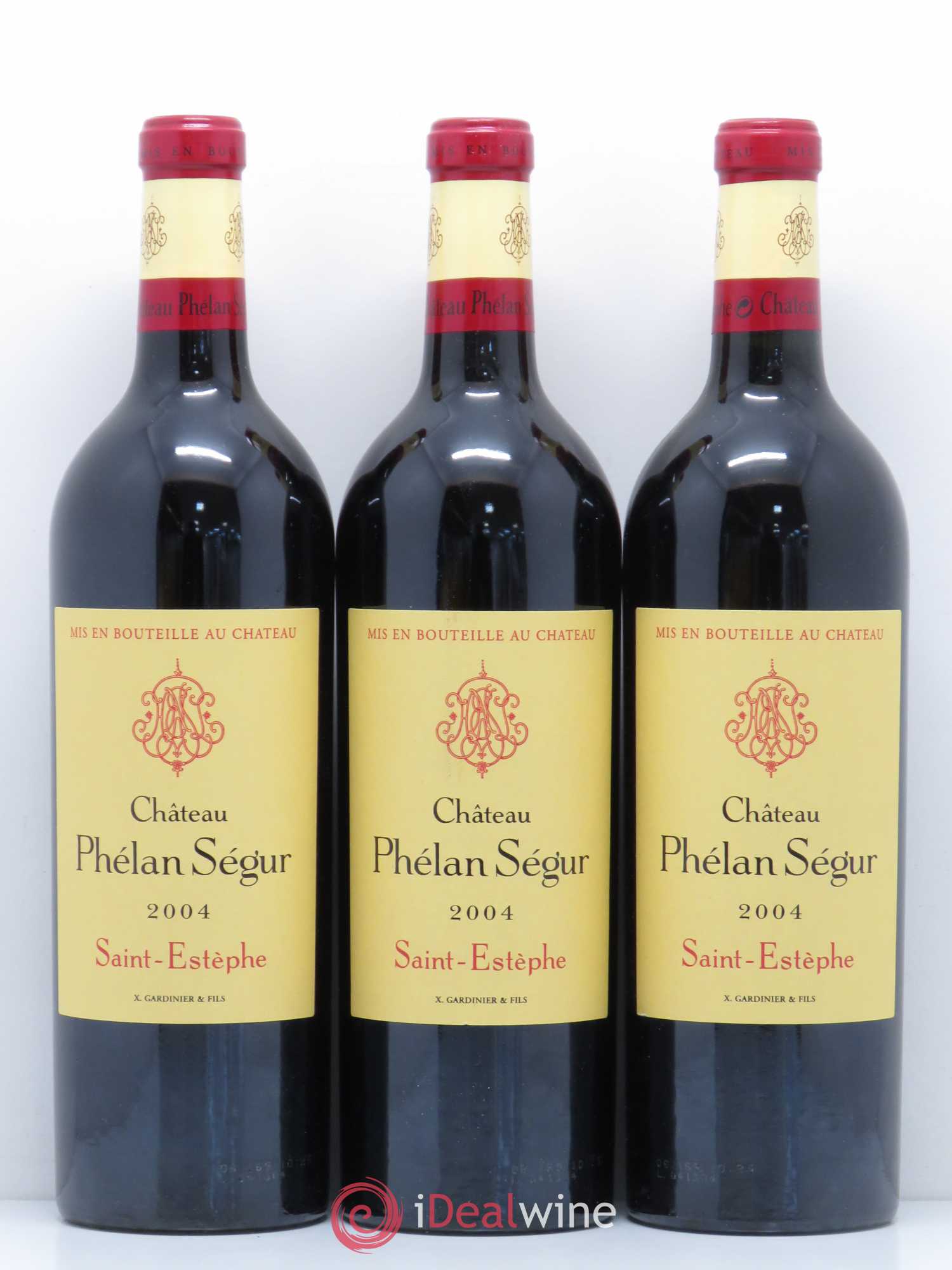 Château Phélan Ségur 2004 - Lot de 12 bouteilles - 4