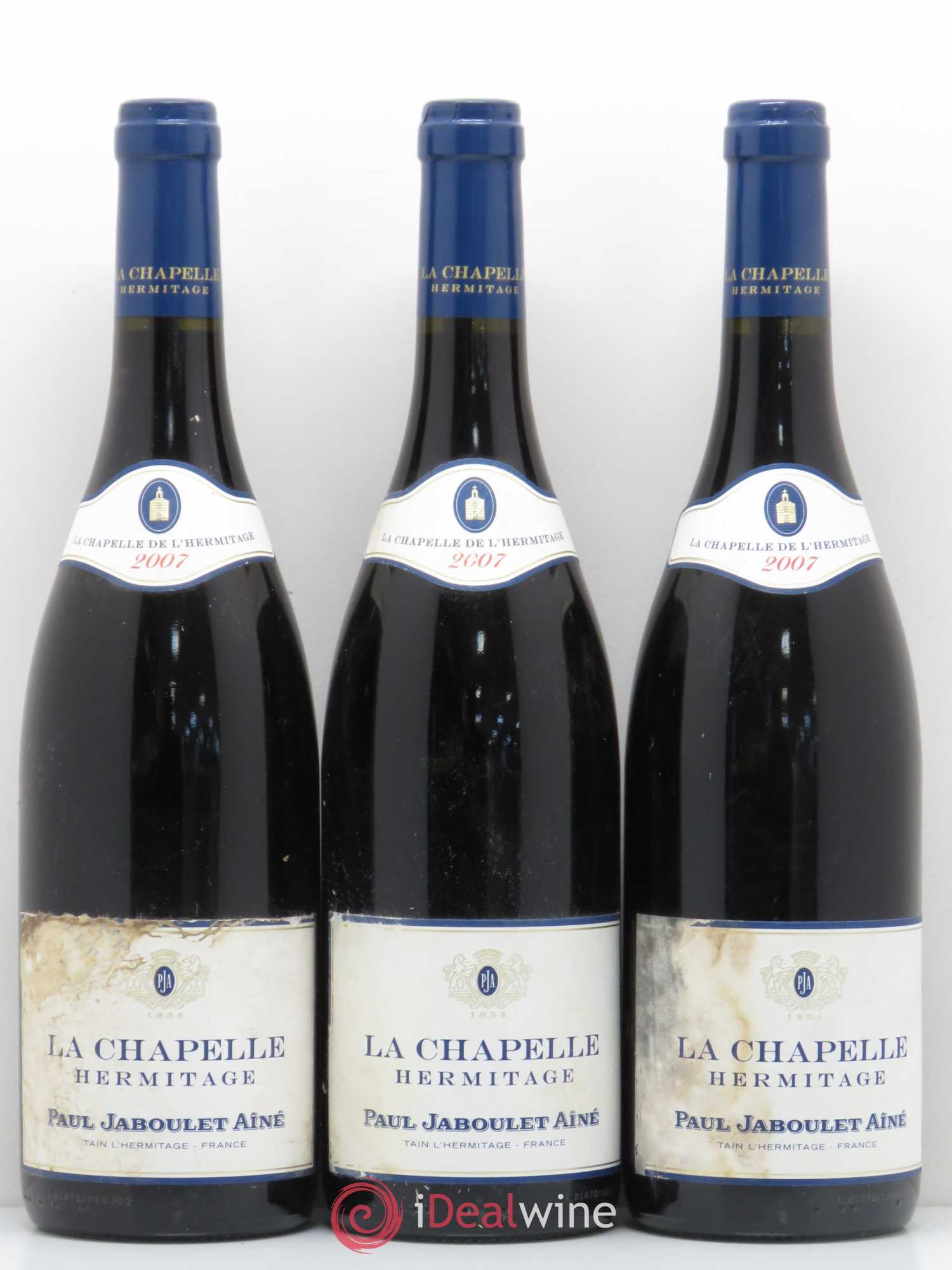 Hermitage La Chapelle Paul Jaboulet Ainé 2007 - Lot de 6 bouteilles - 3