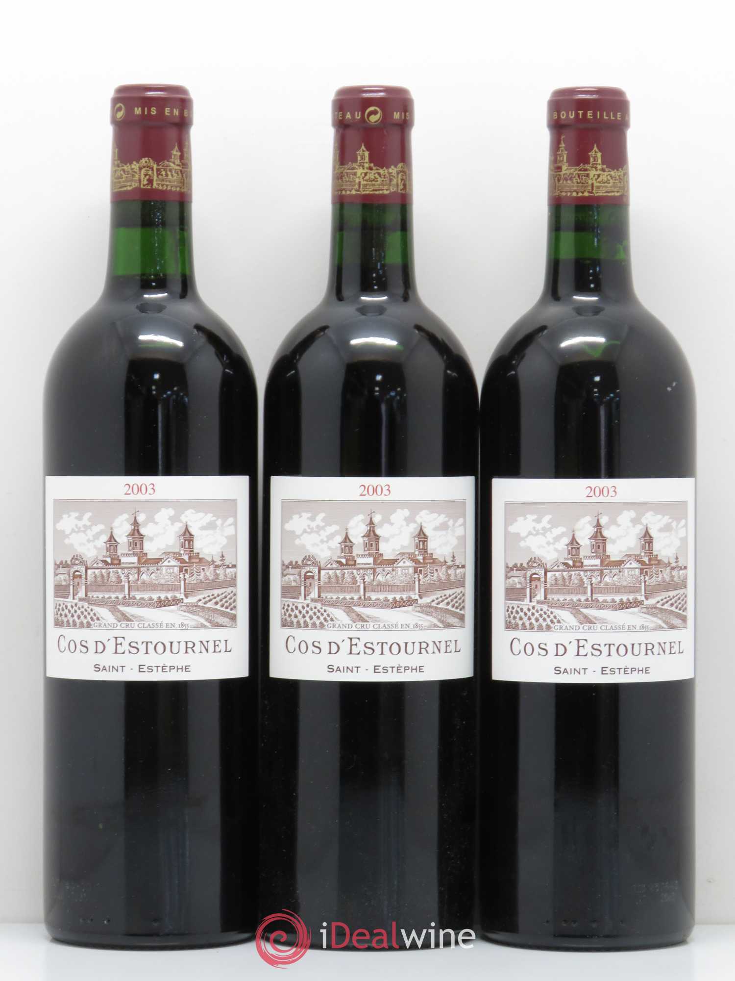 Cos d'Estournel 2ème Grand Cru Classé 2003 - Lot de 6 bouteilles - 2