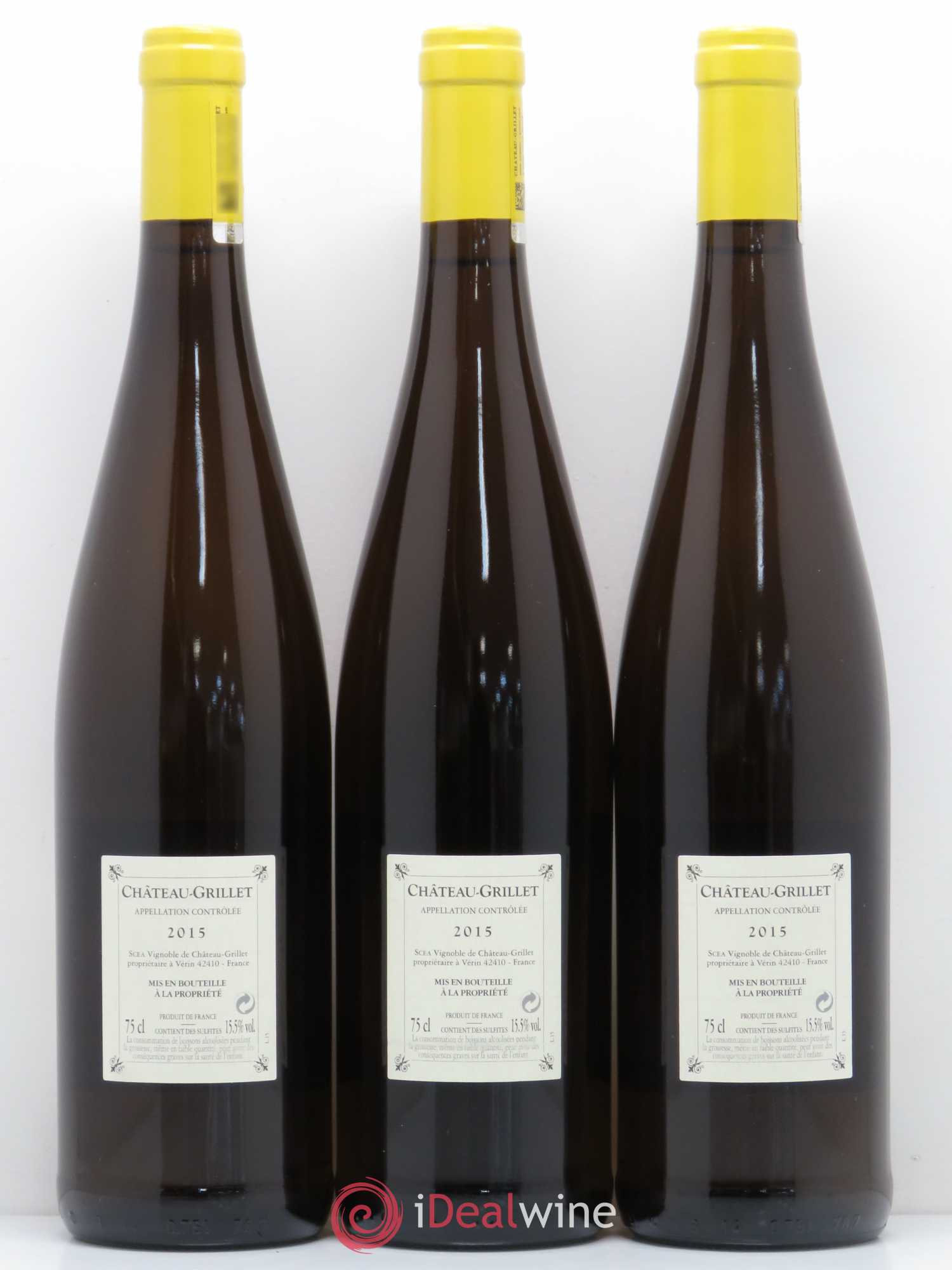 Château Grillet Château-Grillet 2015 - Lot de 6 bouteilles - 2