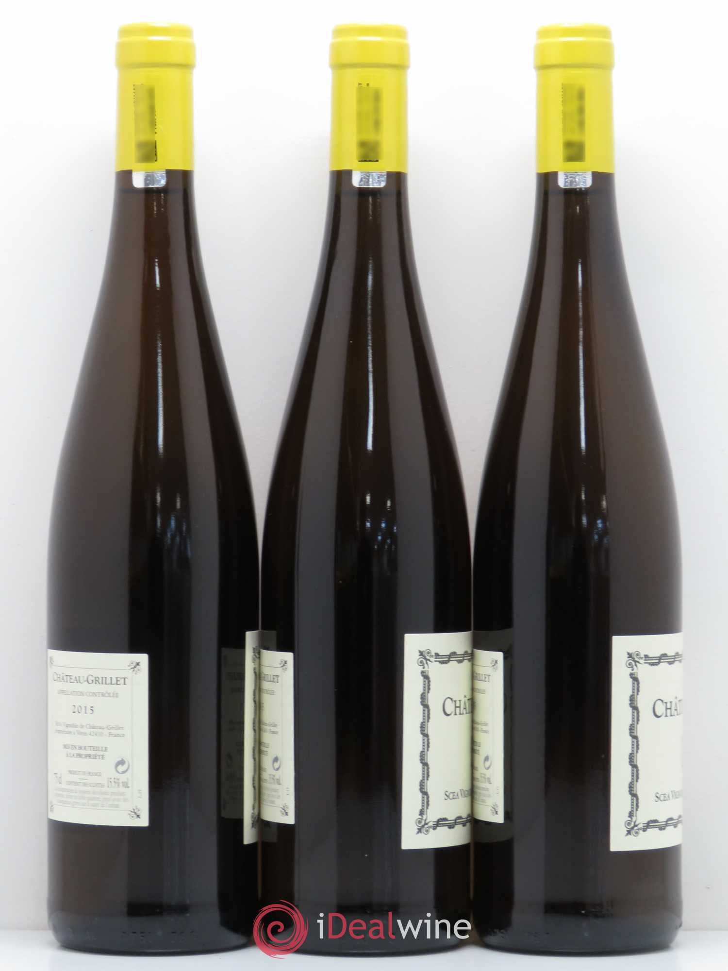 Château Grillet Château-Grillet 2015 - Lot de 6 bouteilles - 6