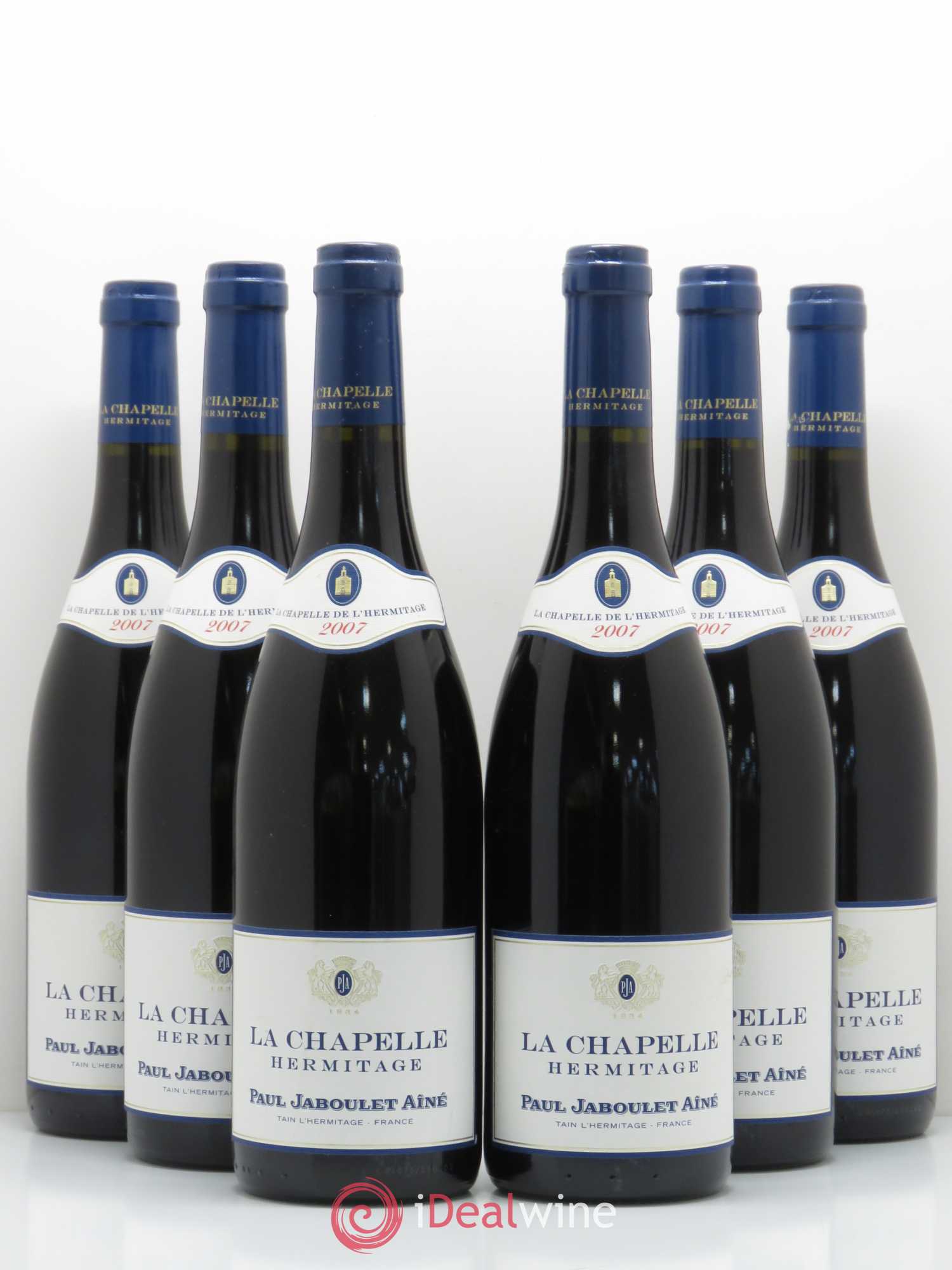 Hermitage La Chapelle Paul Jaboulet Ainé 2007 - Lot de 6 bouteilles - 0