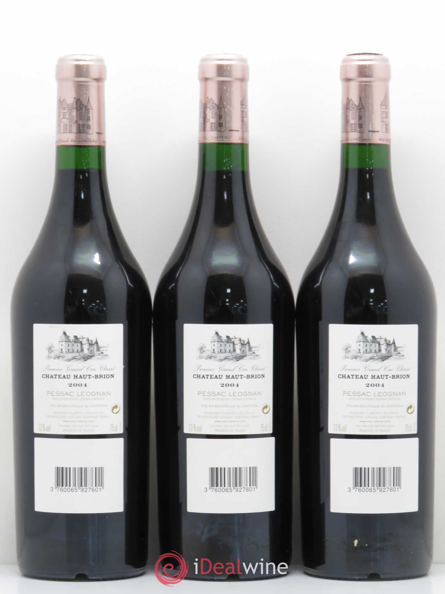 Château Haut Brion 1er Grand Cru Classé 2004 - Lot de 6 bouteilles - 4