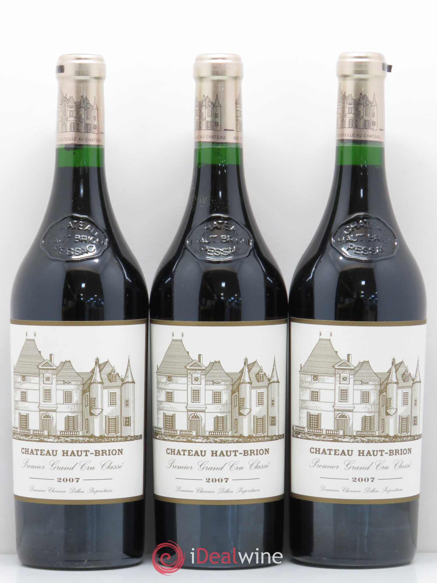 Château Haut Brion 1er Grand Cru Classé 2007 - Lot de 12 bouteilles - 1