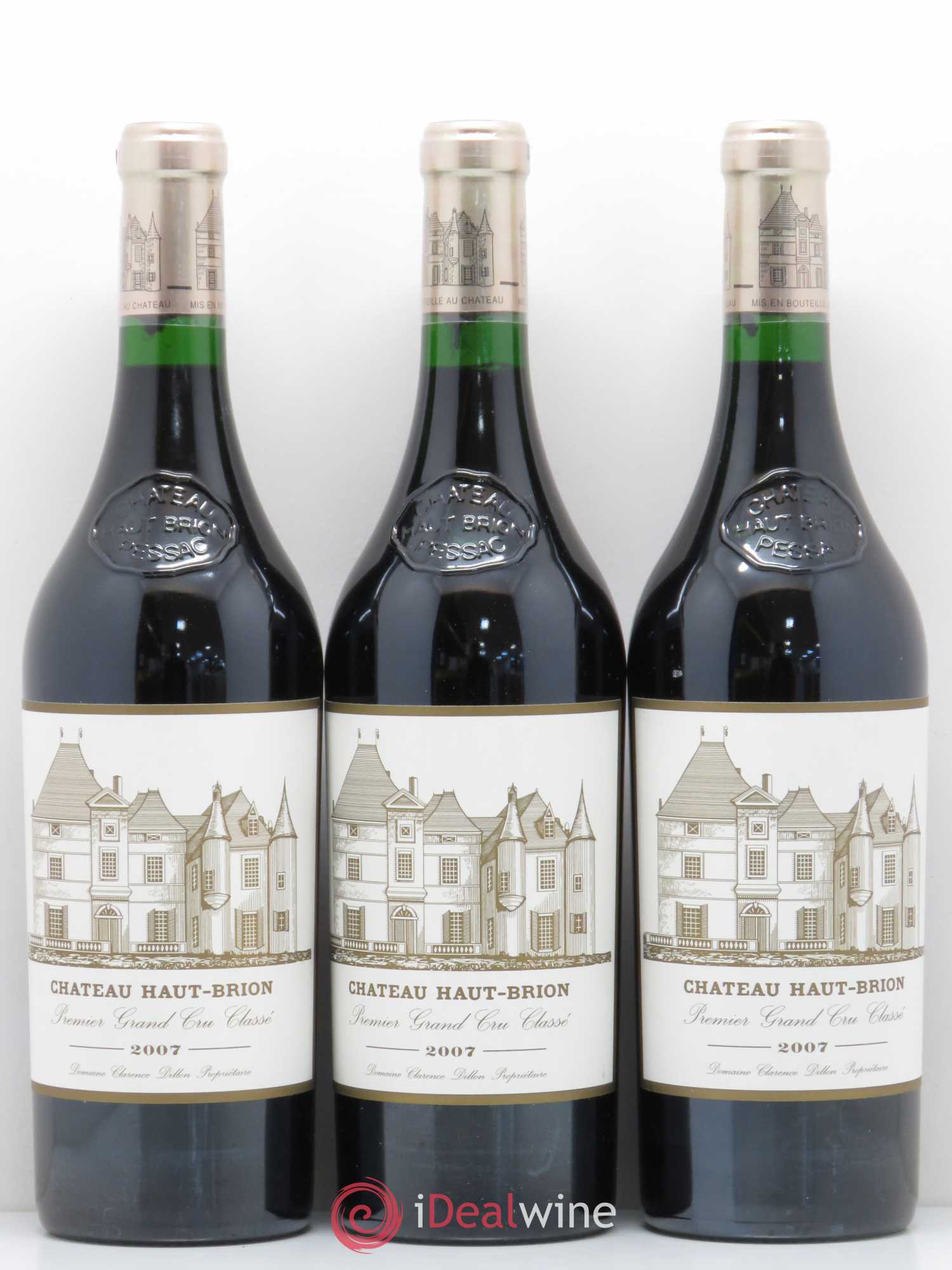 Château Haut Brion 1er Grand Cru Classé 2007 - Lot de 12 bouteilles - 3