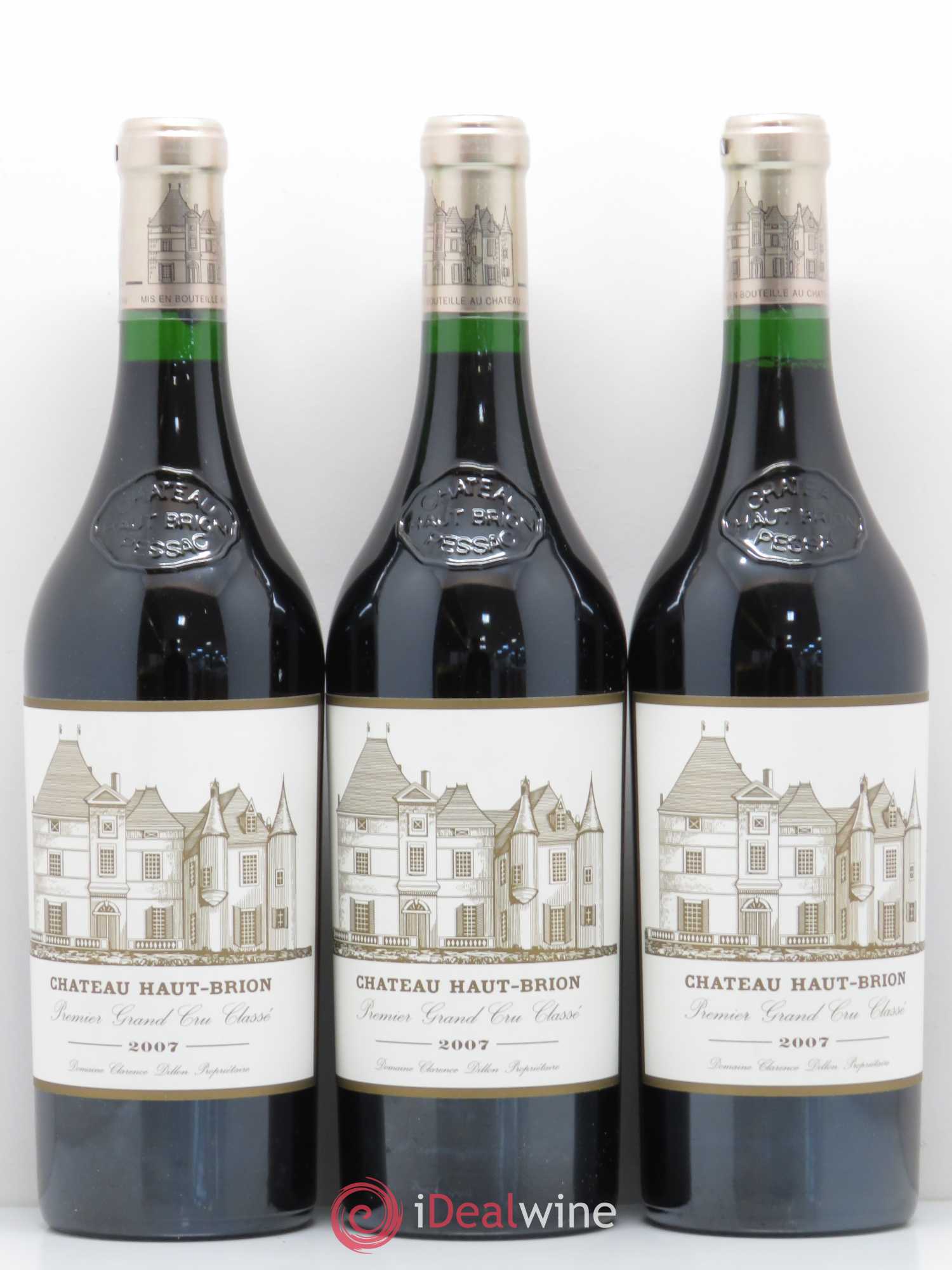 Château Haut Brion 1er Grand Cru Classé 2007 - Lot de 12 bouteilles - 7