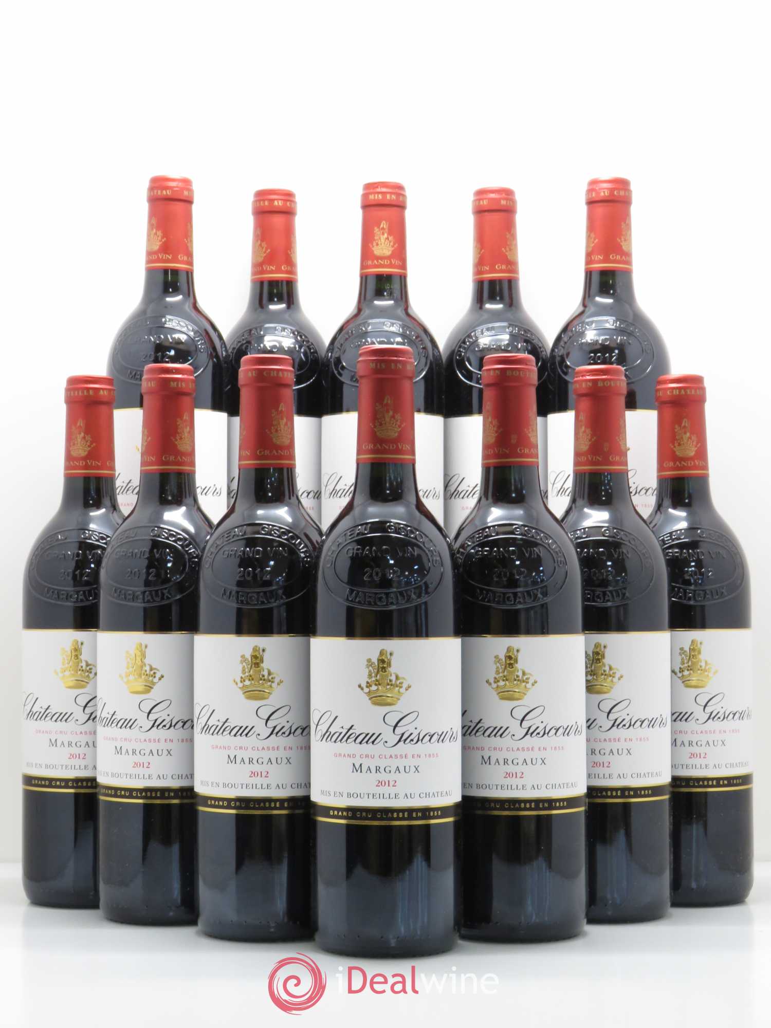 Château Giscours 3ème Grand Cru Classé 2012 - Lot de 12 bouteilles - 0
