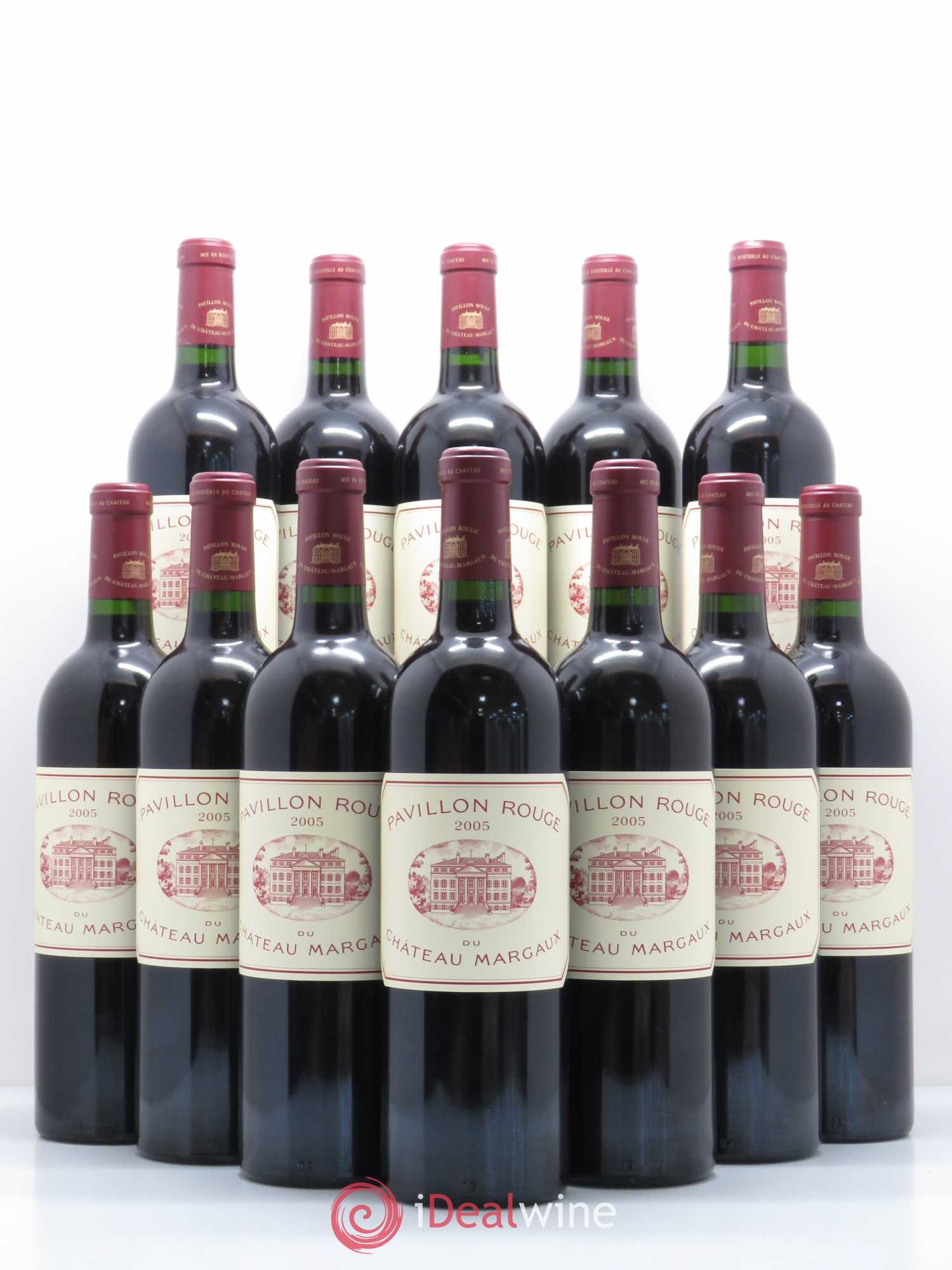 Pavillon Rouge du Château Margaux Second Vin 2005 - Lot de 12 bouteilles - 0
