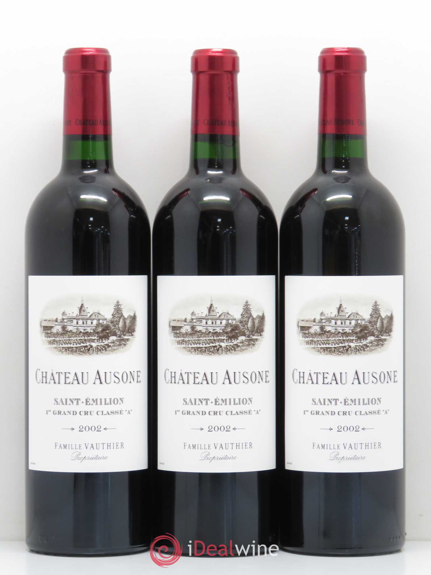 Château Ausone 1er Grand Cru Classé A 2002 - Lot de 12 bouteilles - 3