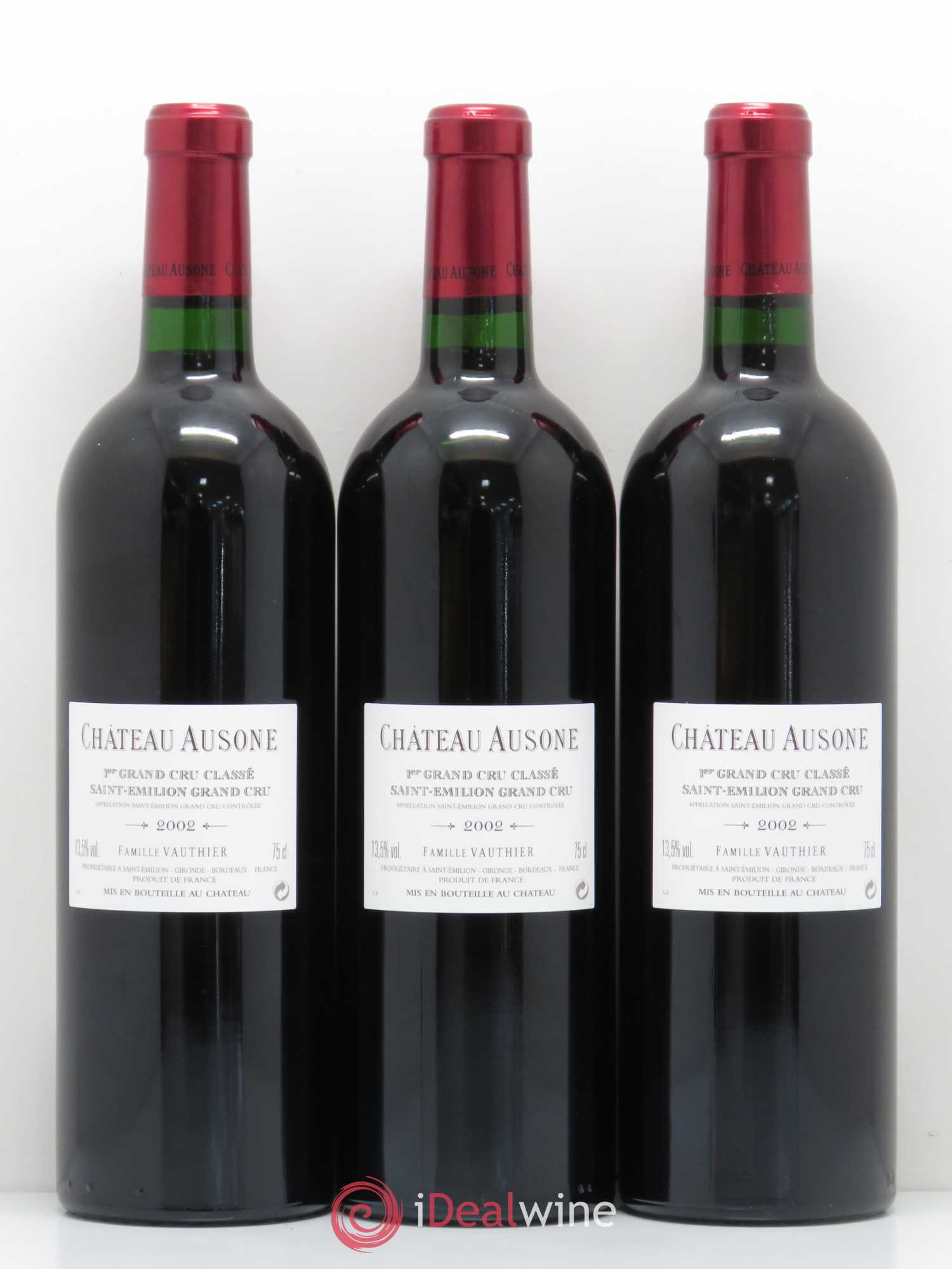 Château Ausone 1er Grand Cru Classé A 2002 - Lot de 12 bouteilles - 4