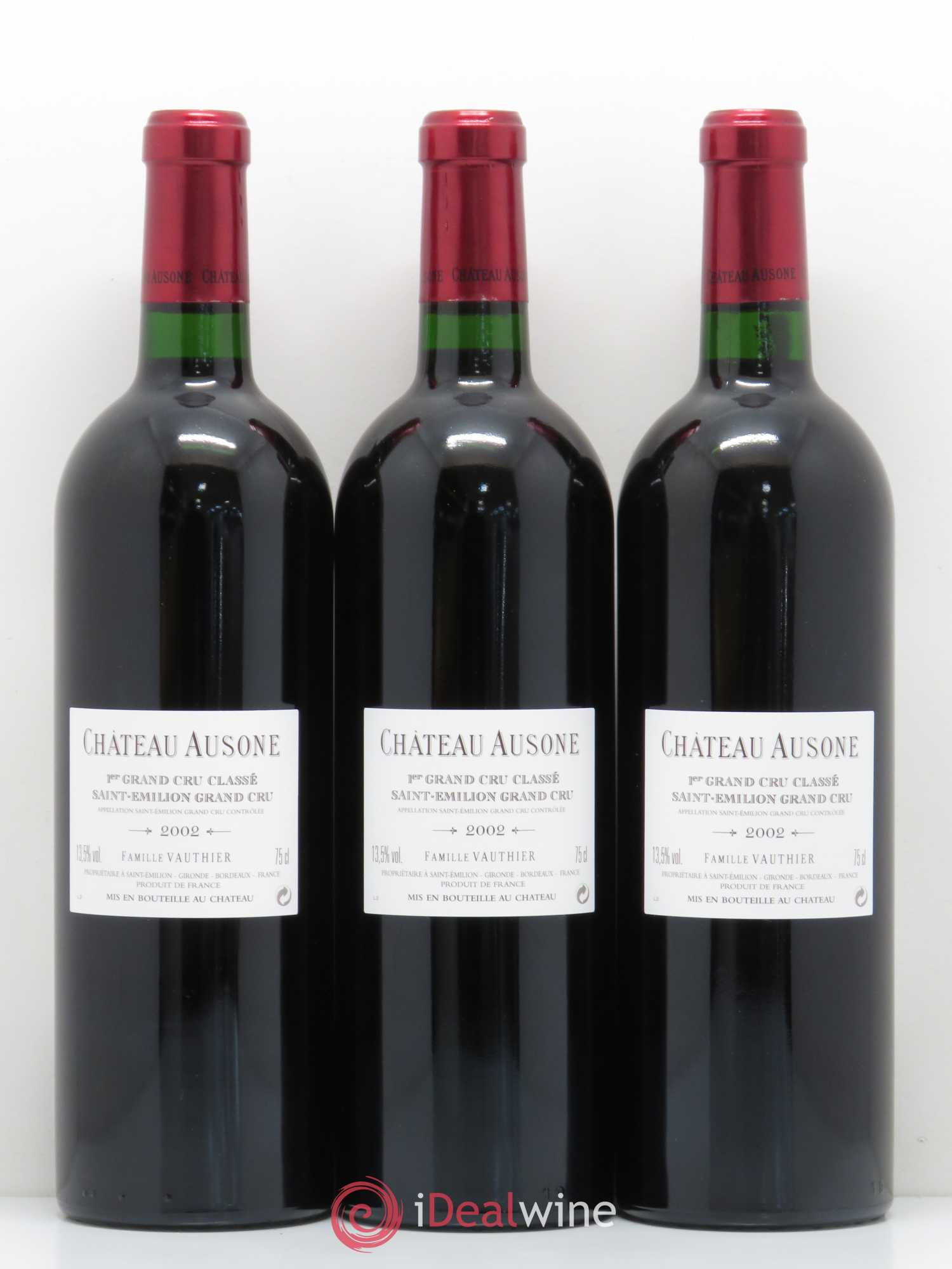 Château Ausone 1er Grand Cru Classé A 2002 - Lot de 12 bouteilles - 8