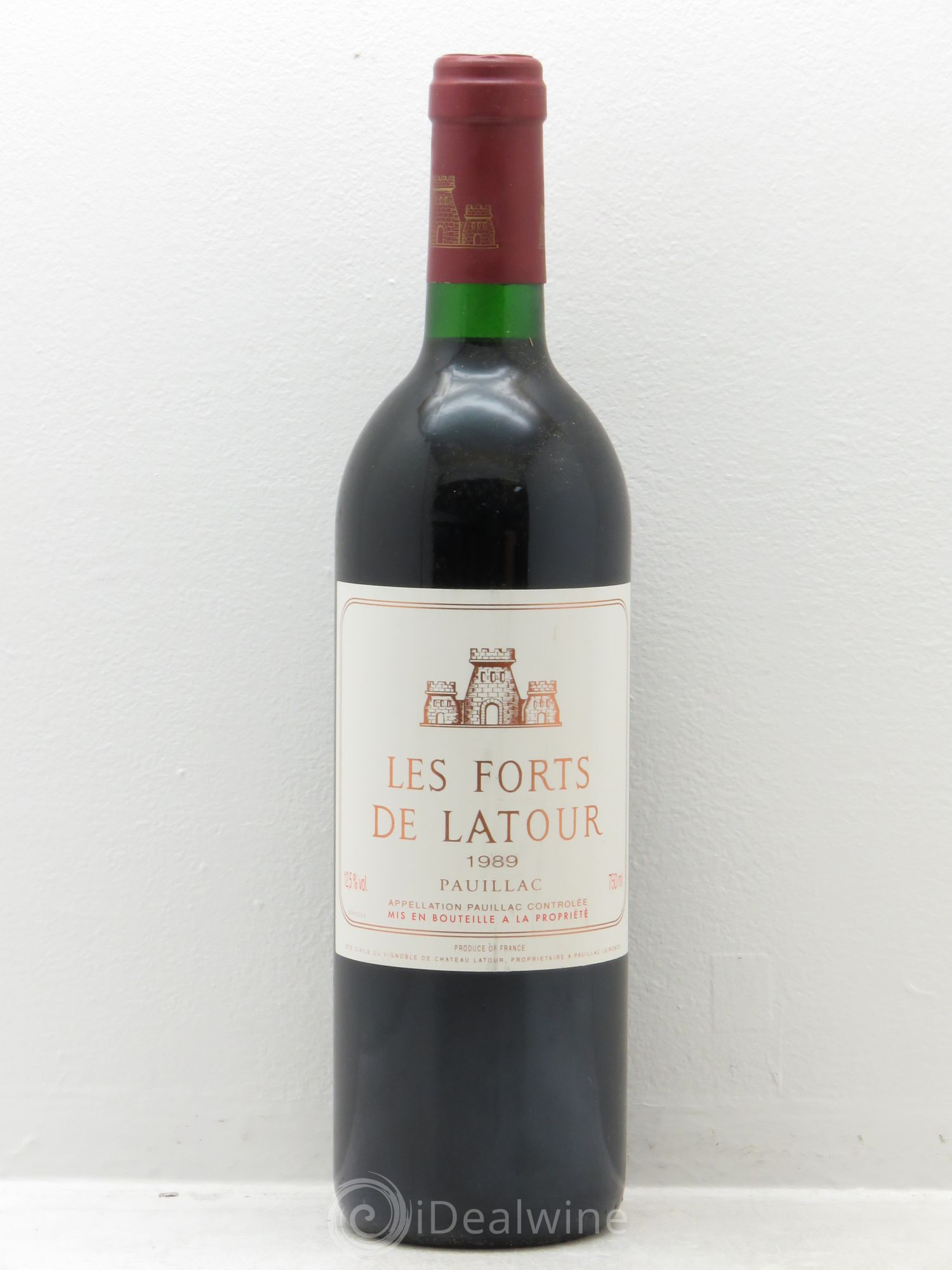 Les Forts de Latour Second Vin 1989 - Lot de 1 bouteille - 0