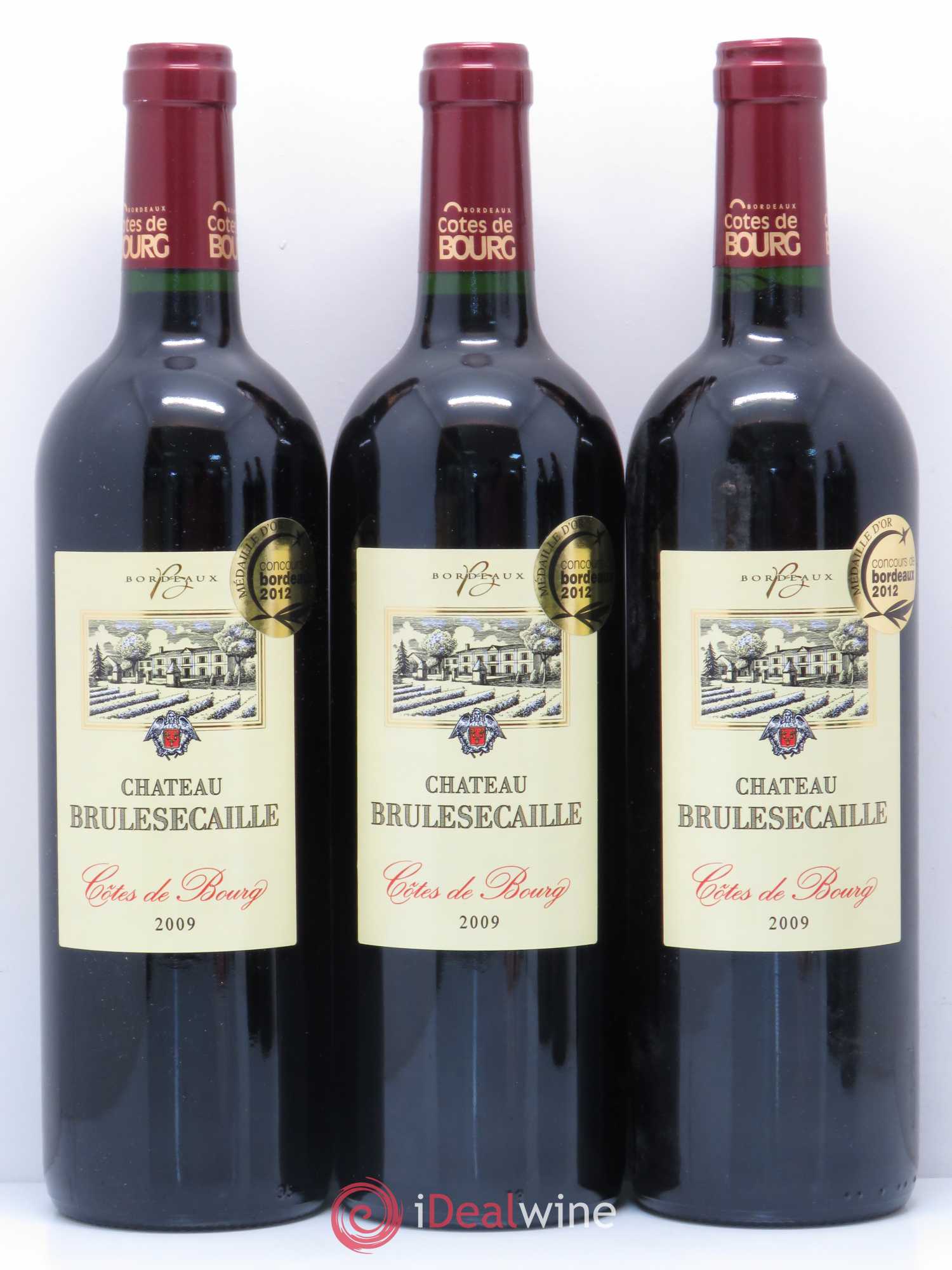 Château Brulesecaille 2009 - Lot de 5 bouteilles - 1