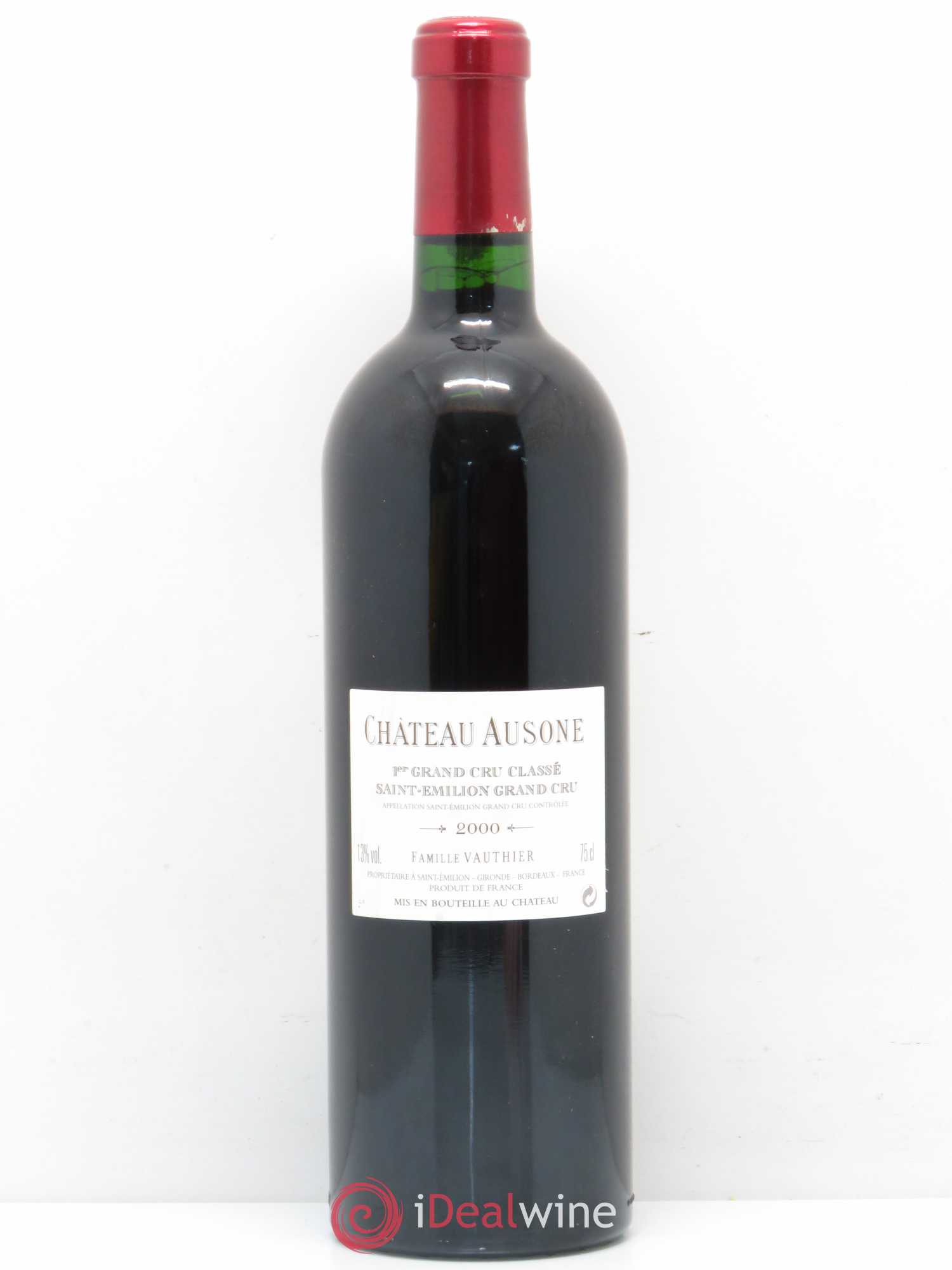 Château Ausone 1er Grand Cru Classé A 2000 - Lot de 1 bouteille - 1
