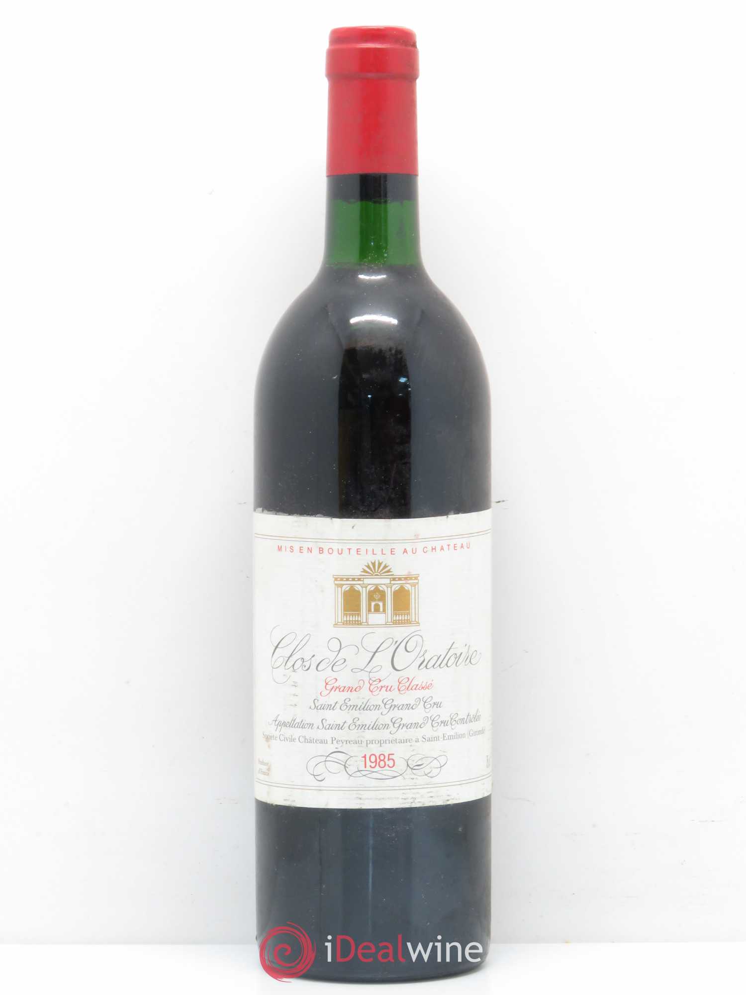Clos de l'Oratoire Grand Cru Classé 1985 - Lot de 1 bouteille - 0