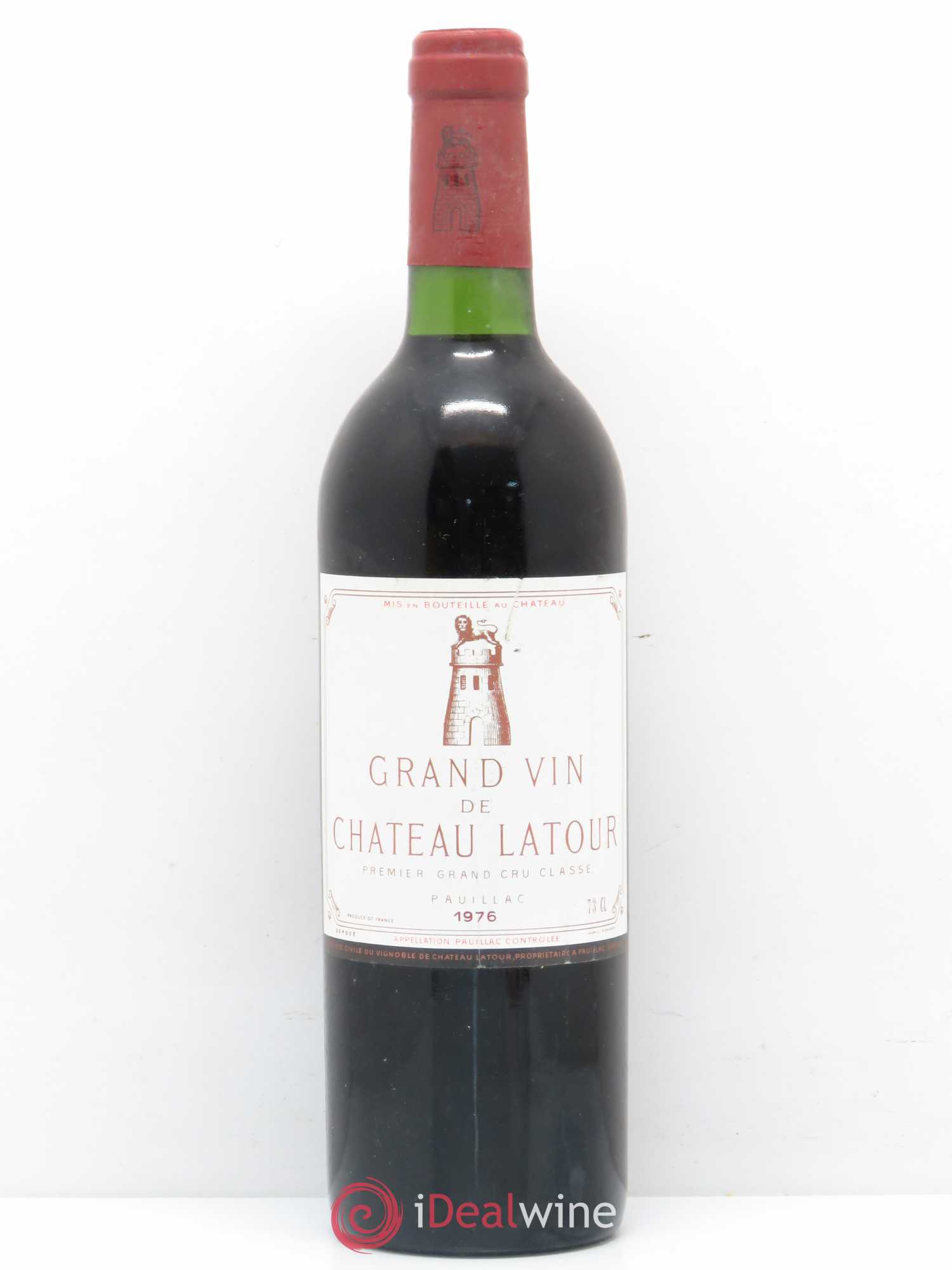 Château Latour 1er Grand Cru Classé 1976 - Lot de 1 bouteille - 0