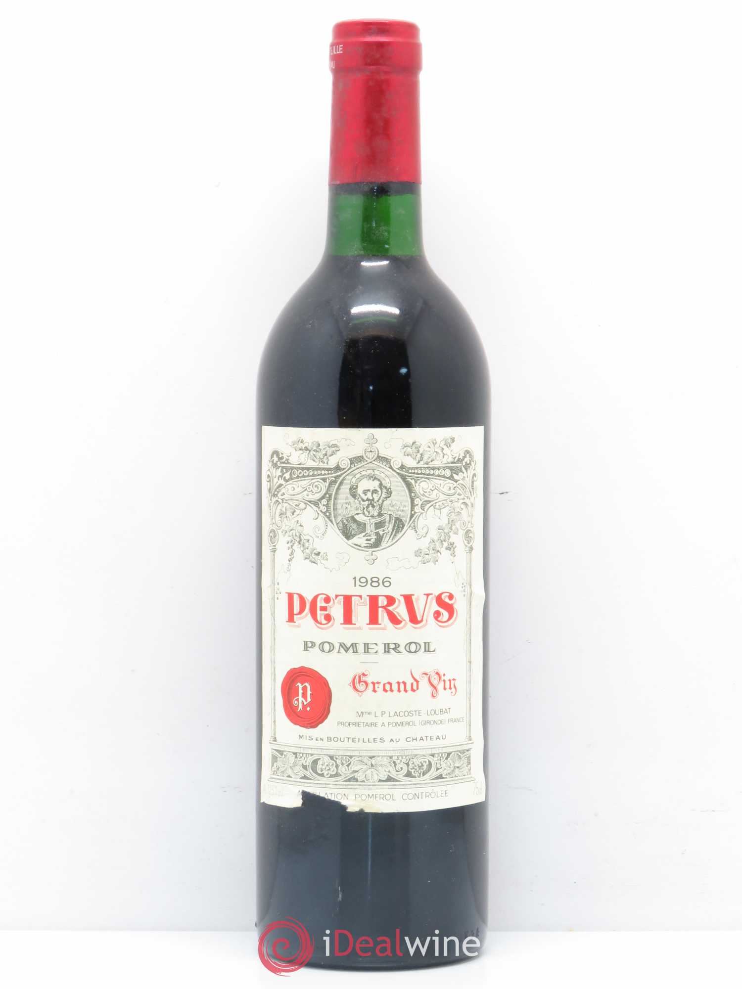 Petrus 1986 - Lot de 1 bouteille - 0