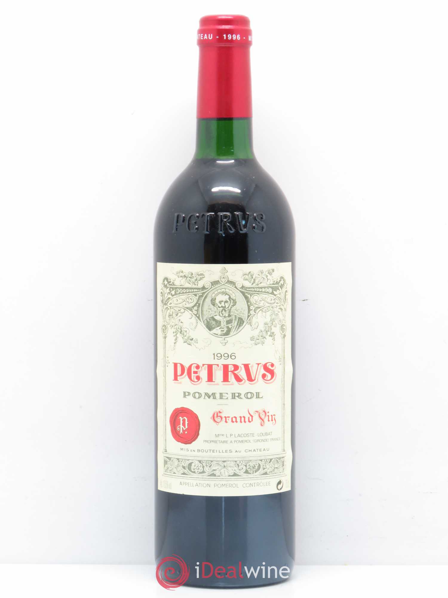 Petrus 1996 - Lot de 1 bouteille - 0