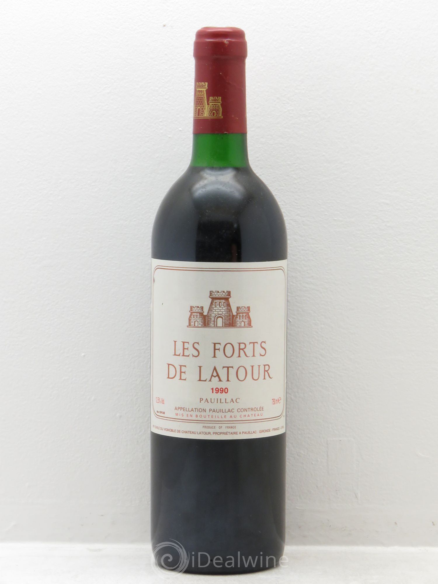 Les Forts de Latour Second Vin 1990 - Lot de 1 bouteille - 0