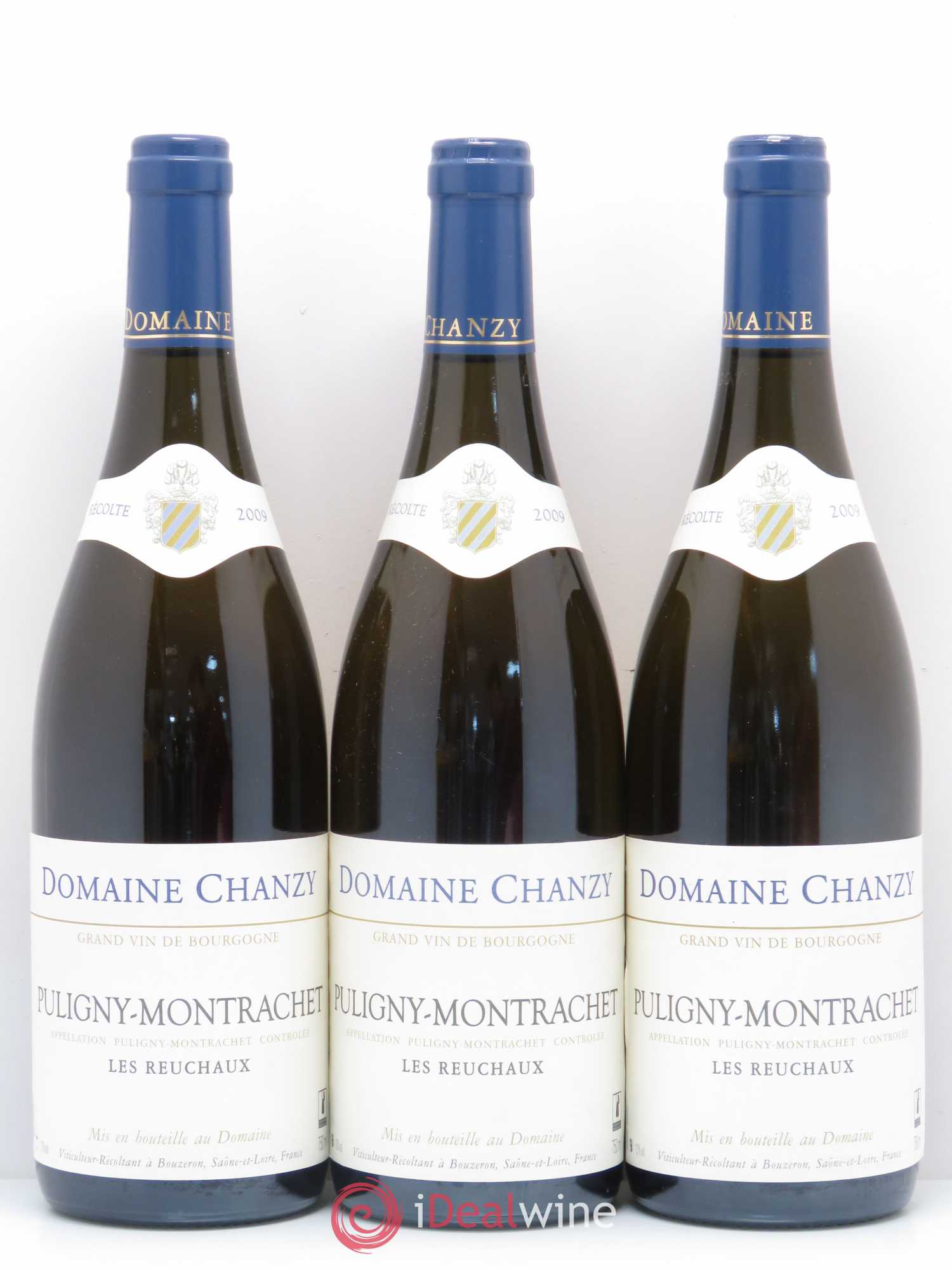 Puligny-Montrachet Les Reuchaux D. Chanzy 2009 - Posten von 3 Flaschen - 0