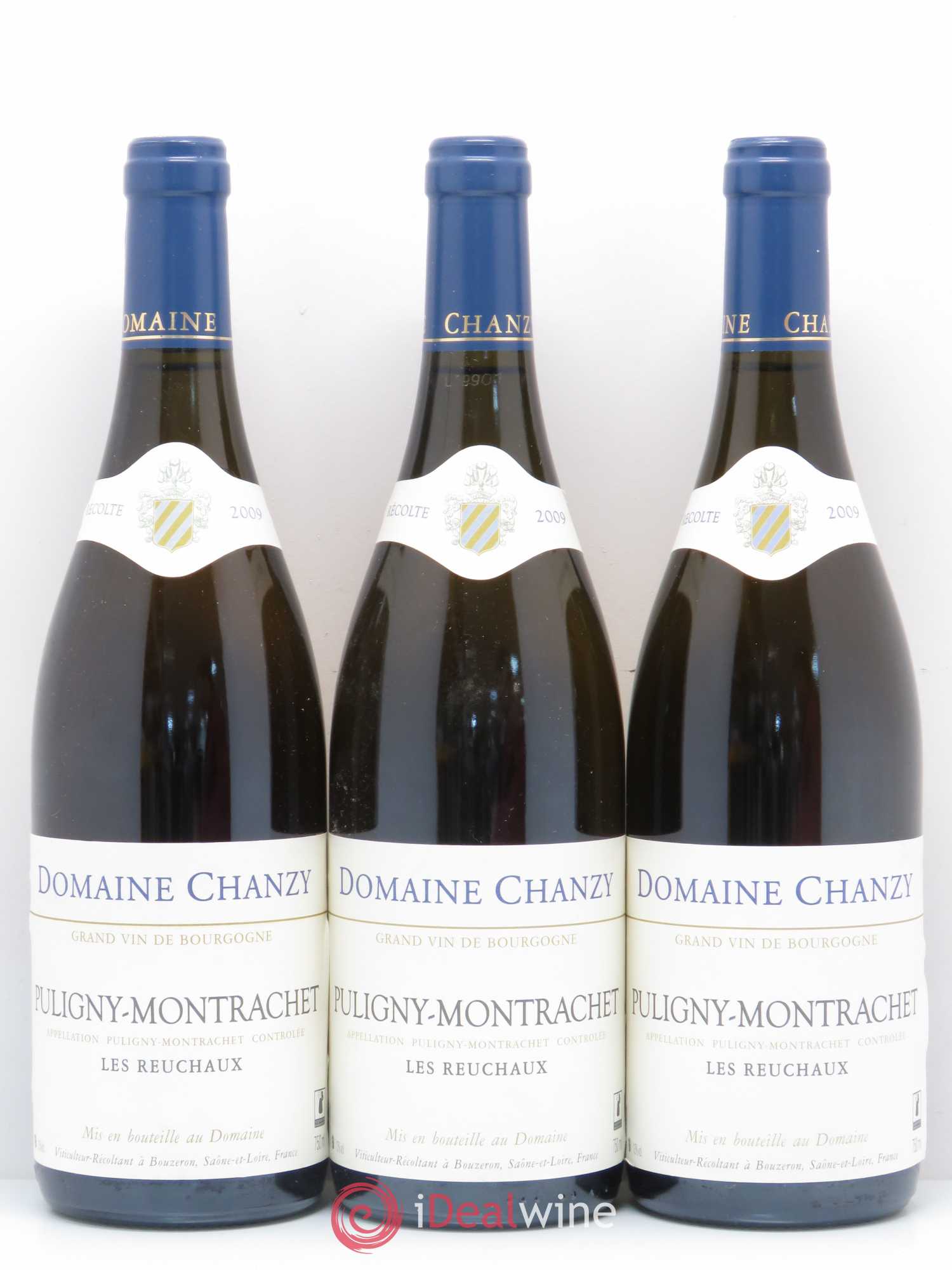 Puligny-Montrachet Les Reuchaux D. Chanzy 2009 - Posten von 3 Flaschen - 0