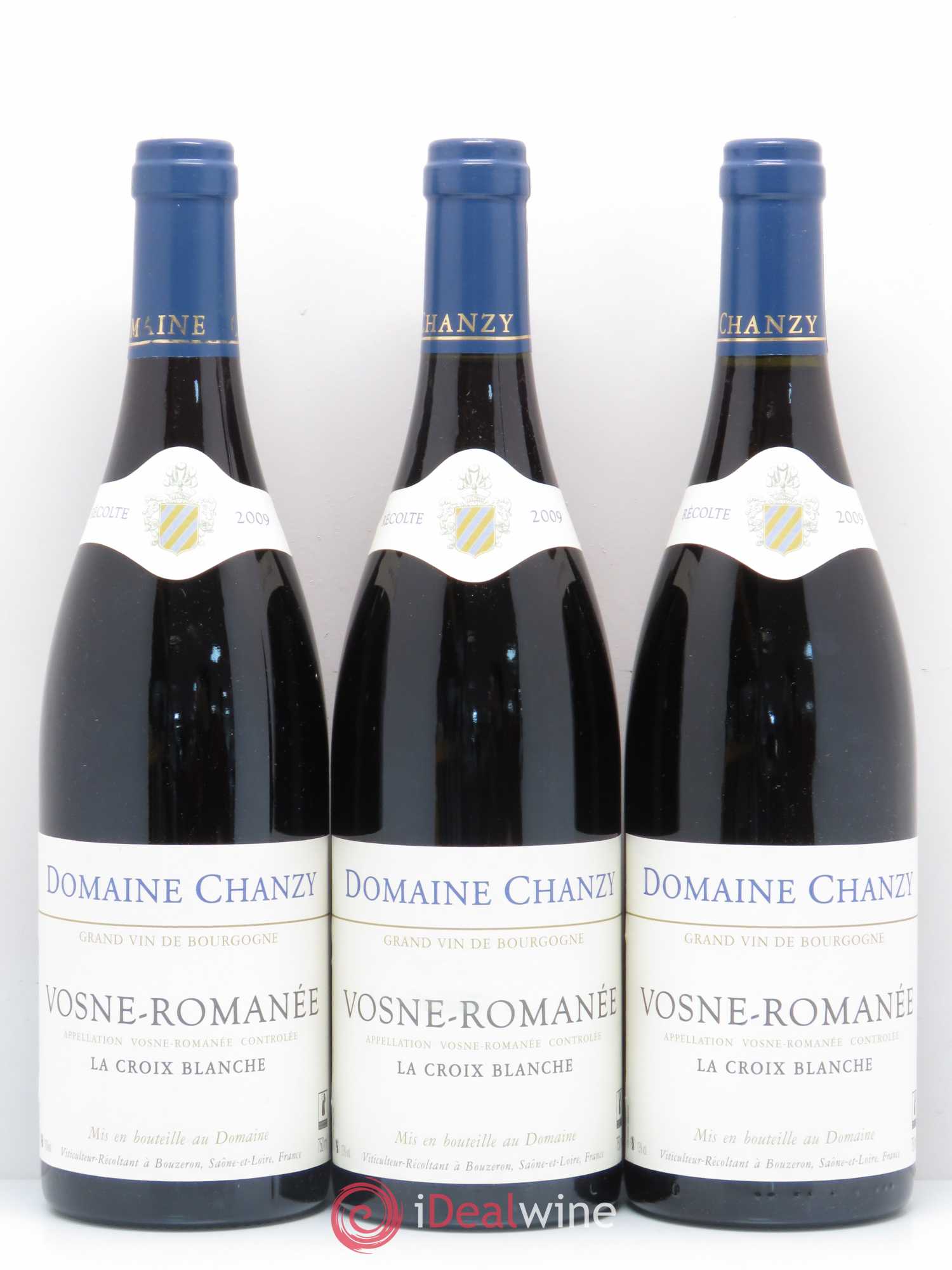 Vosne-Romanée La Croix blanche D. Chanzy 2009 - Posten von 3 Flaschen - 0