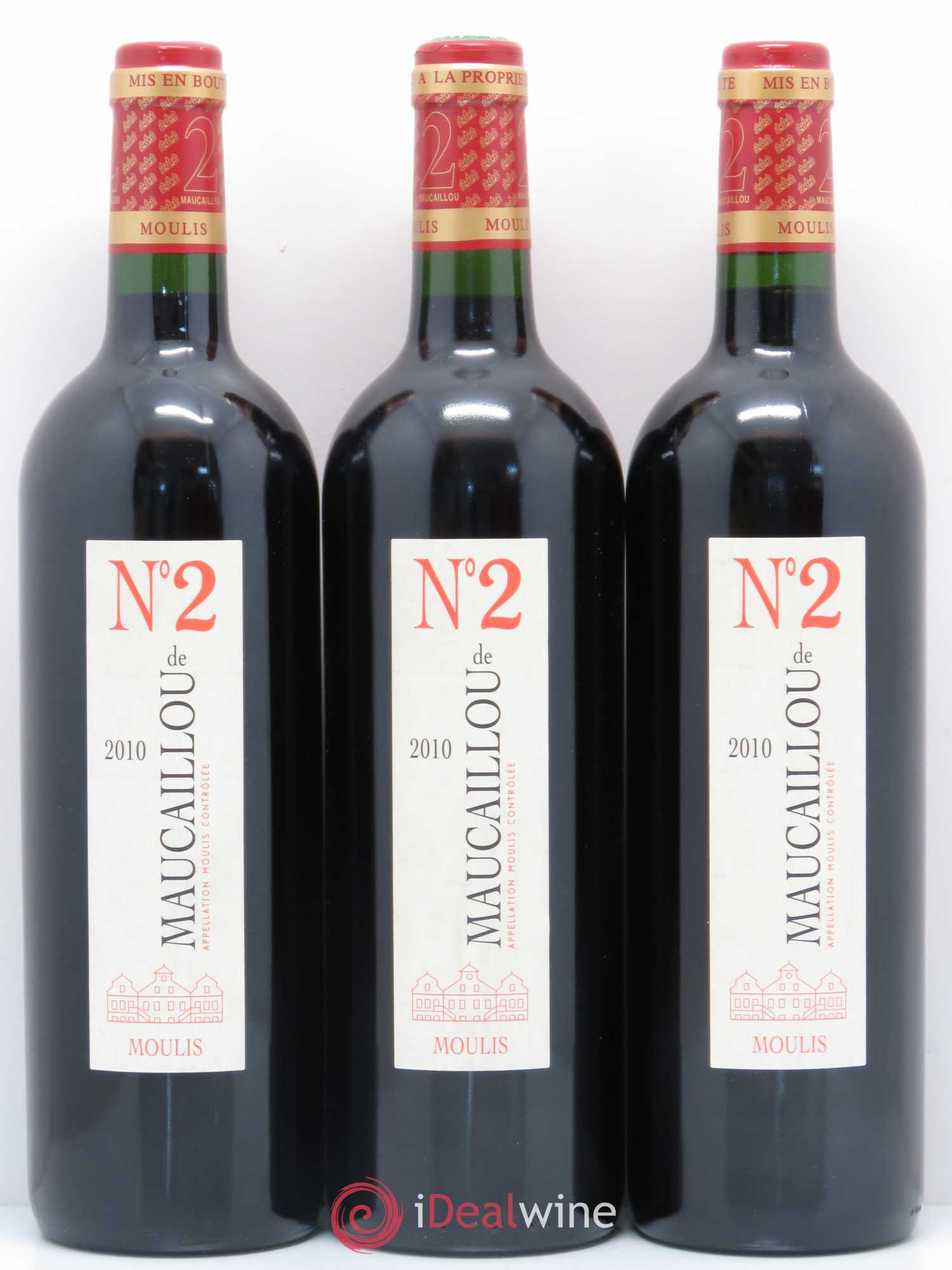 Moulis en Médoc Numéro 2 de Maucaillou 2010 - Lot de 12 bouteilles - 3