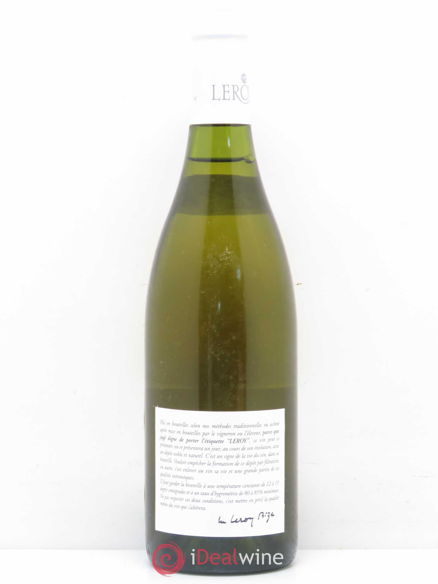 Meursault 1er Cru Leroy SA 1996 - Lot de 1 bouteille - 1