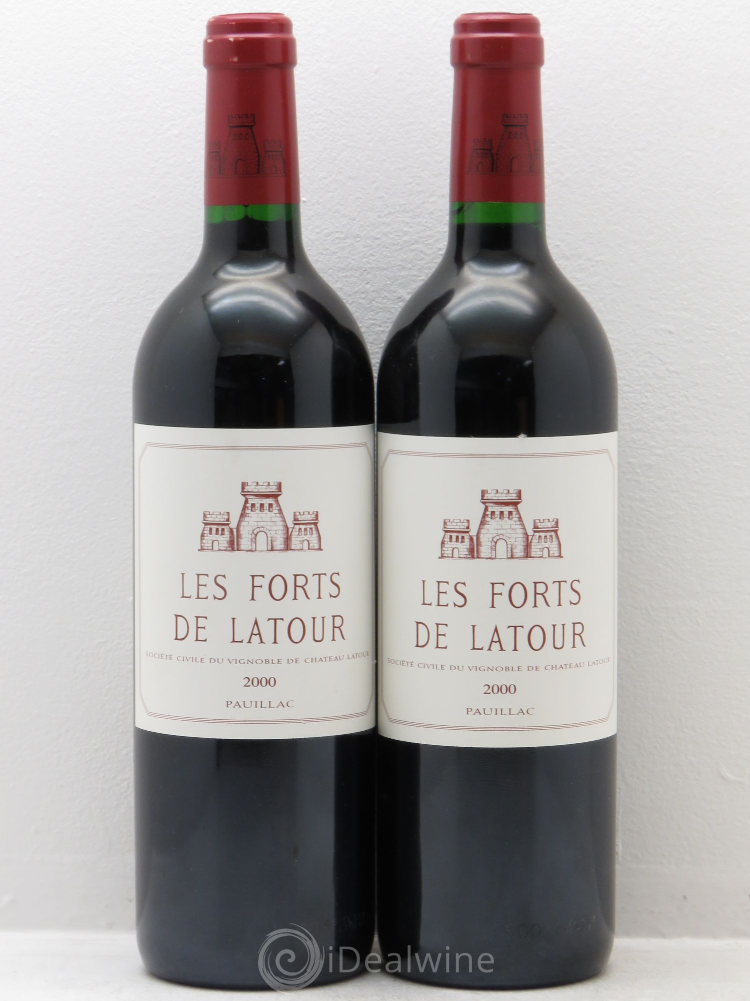Les Forts de Latour Second Vin 2000 - Lot de 2 bouteilles - 0